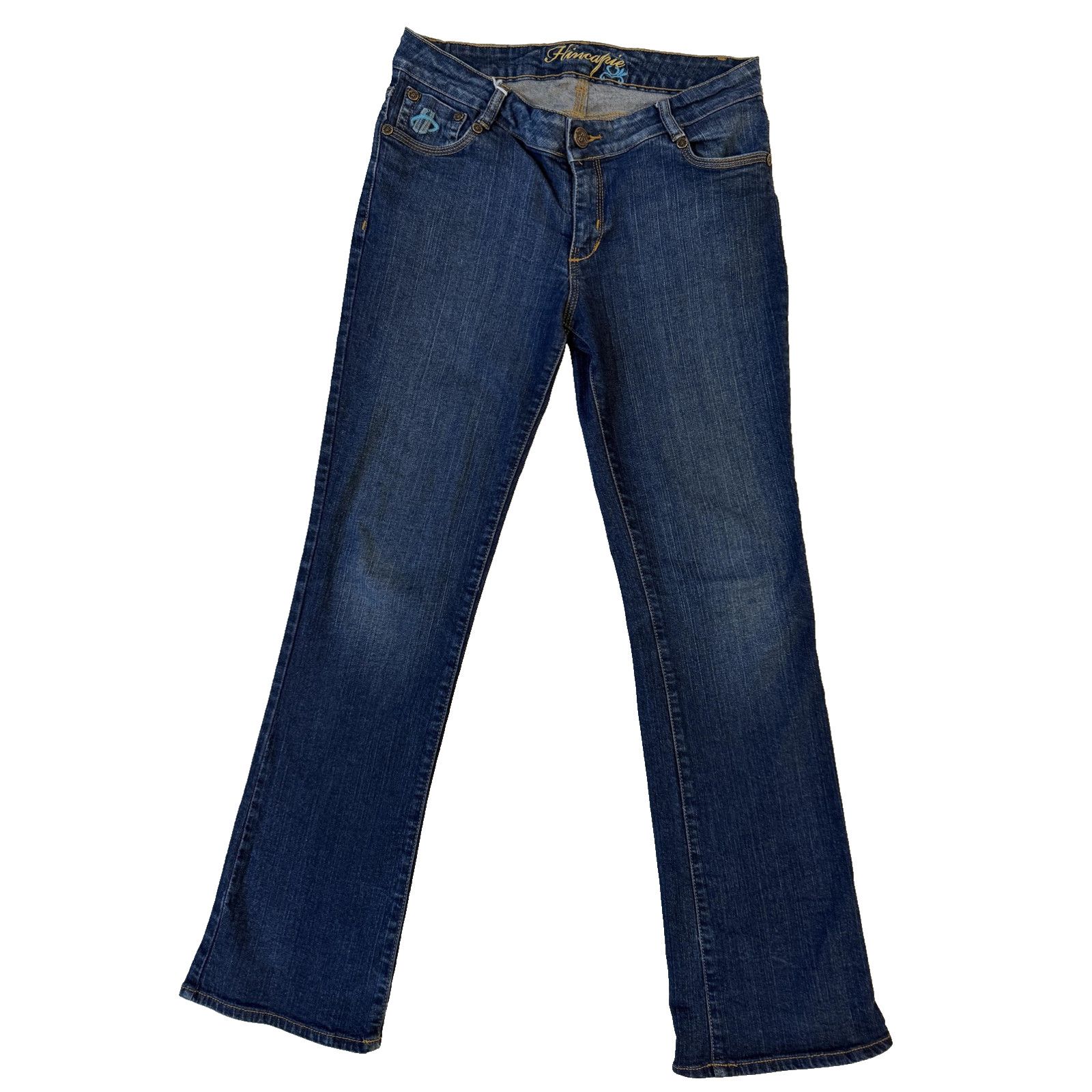 & Other Stories Hincapie Women’s Size 30 Y2K Jeans Bootcut Embroidered RARE Size 30" / US 8 / IT 44 - 2 Thumbnail