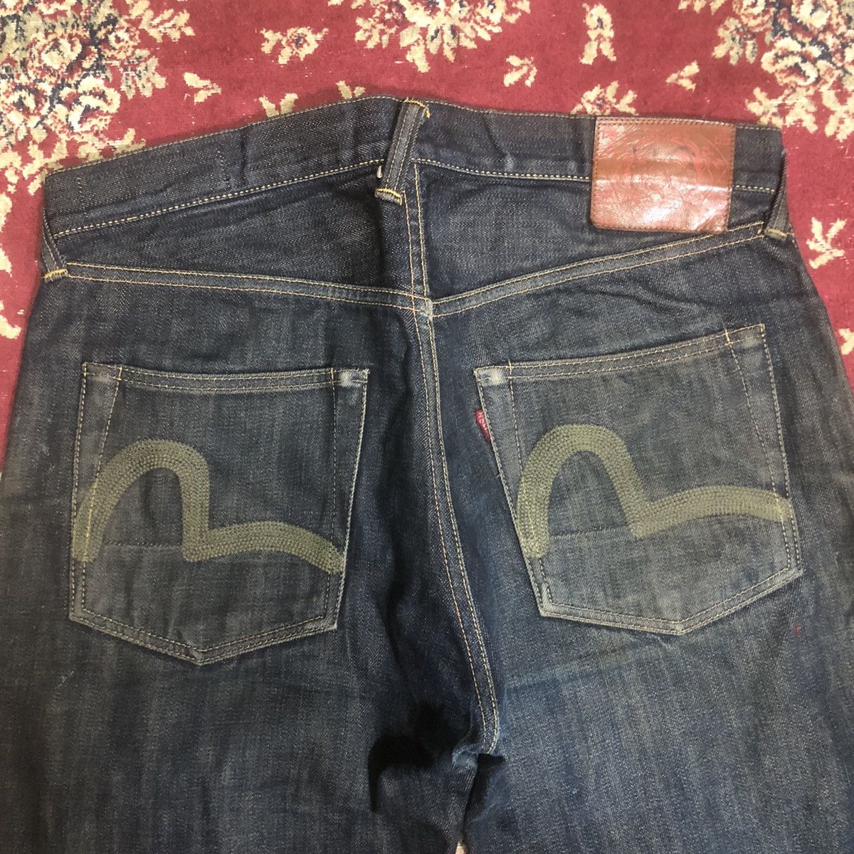 Evisu × Japanese Brand × Vintage Evisu Jeans Selvedge Size US 34 / EU 50 - 2 Thumbnail