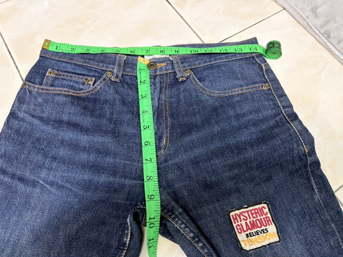 Hysteric Glamour Vintage Hysteric Glamour Patchwork Skinny Denim Faded Y2K Size US 28 / EU 44 - 18 Thumbnail