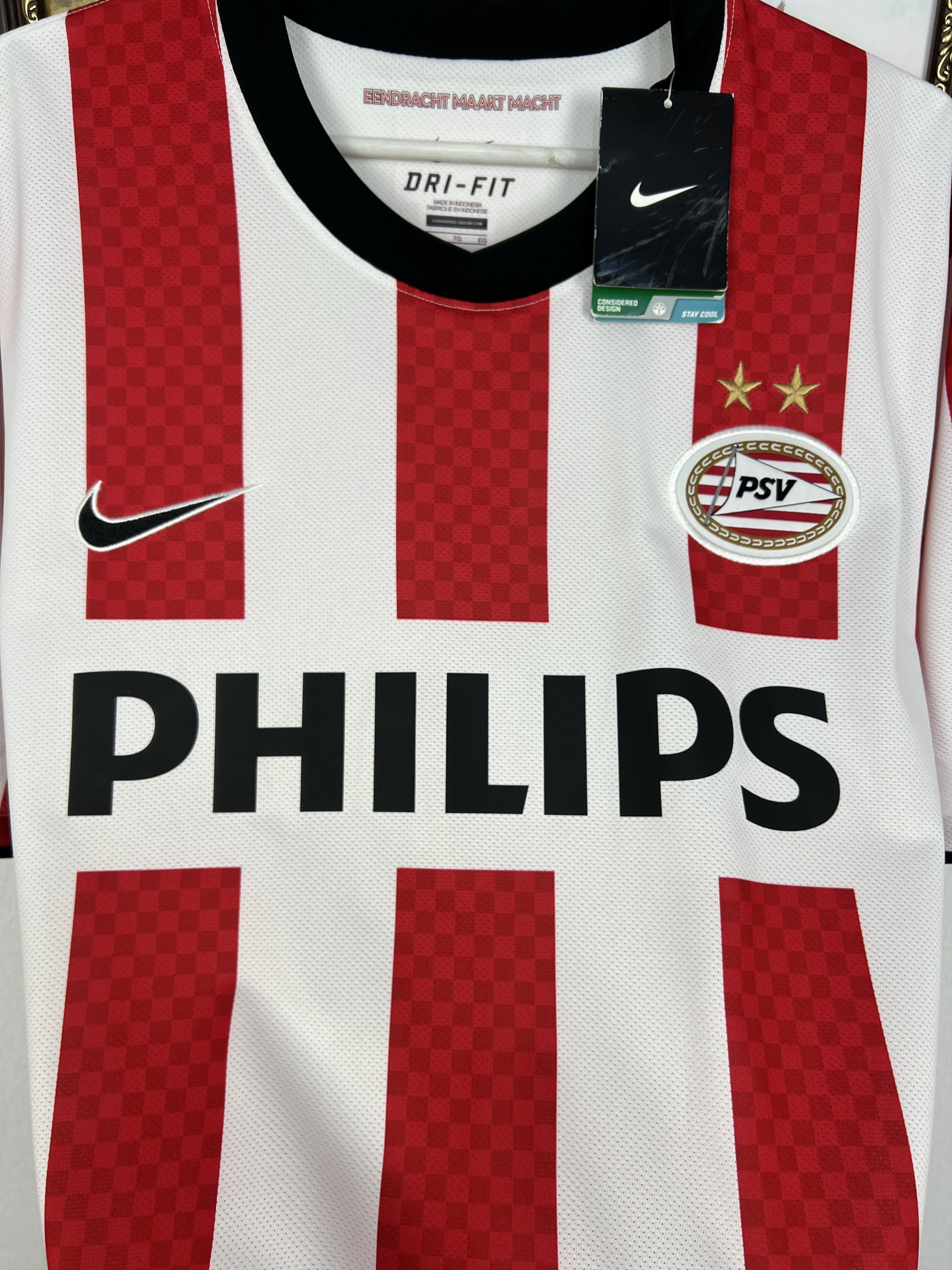 Nike PSV Eindhoven Home football shirt 2010 Soccer Nike Jersey Size US XL / EU 56 / 4 - 2 Thumbnail