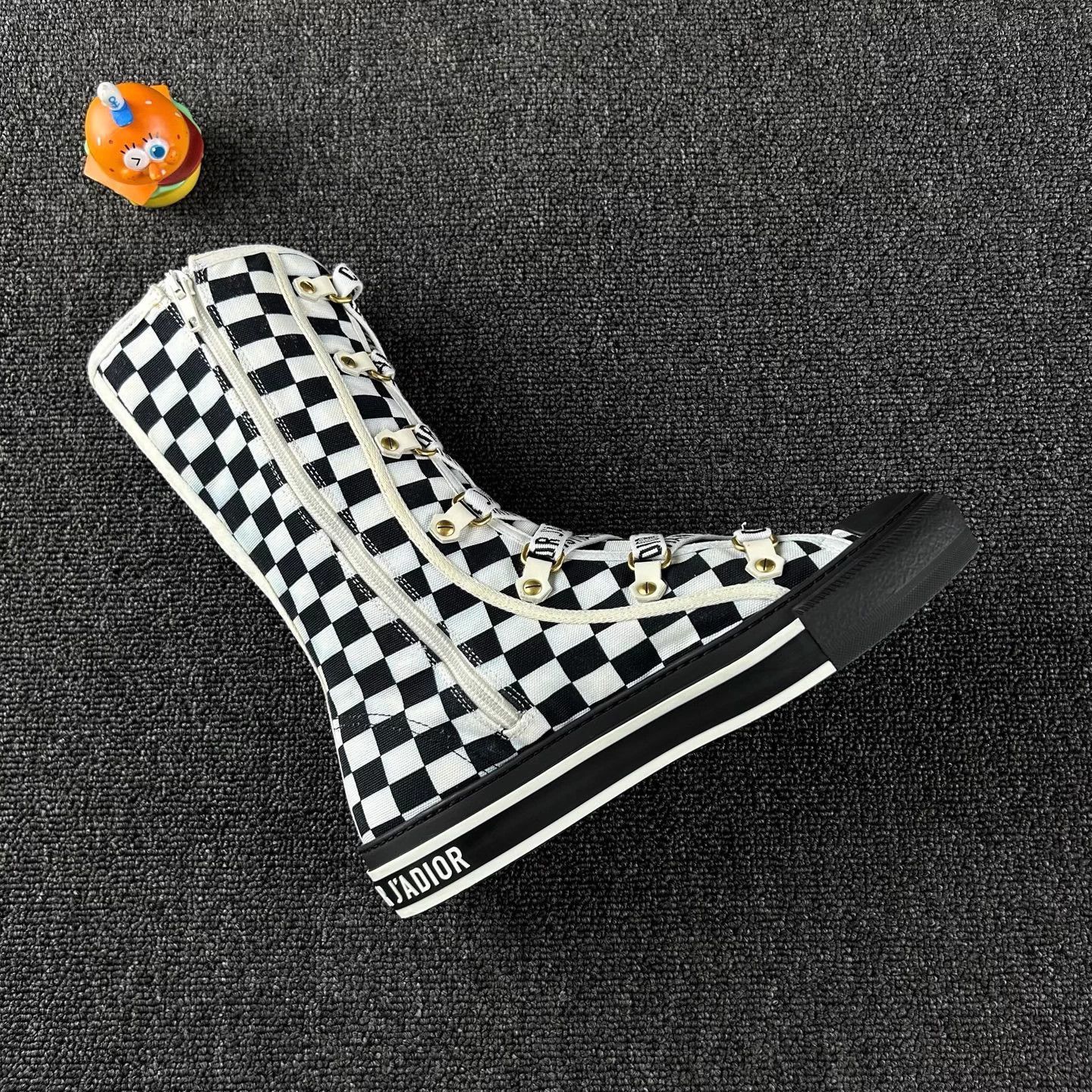 Dior Style: Dior Damier Mid-Calf Boots Size US 9 / IT 39 - 4 Thumbnail