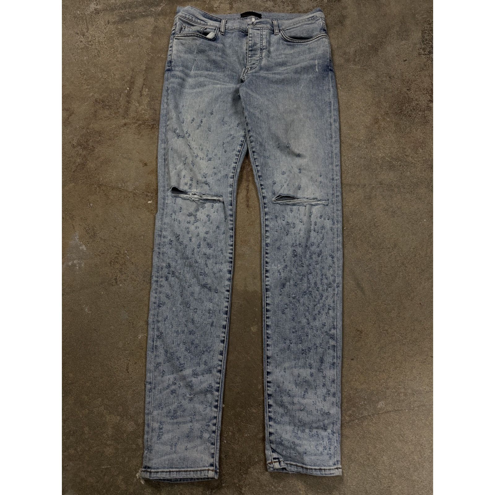 Amiri Amiri Thrasher Shotgun Jeans Used 36 Size US 36 / EU 52 - 1 Thumbnail