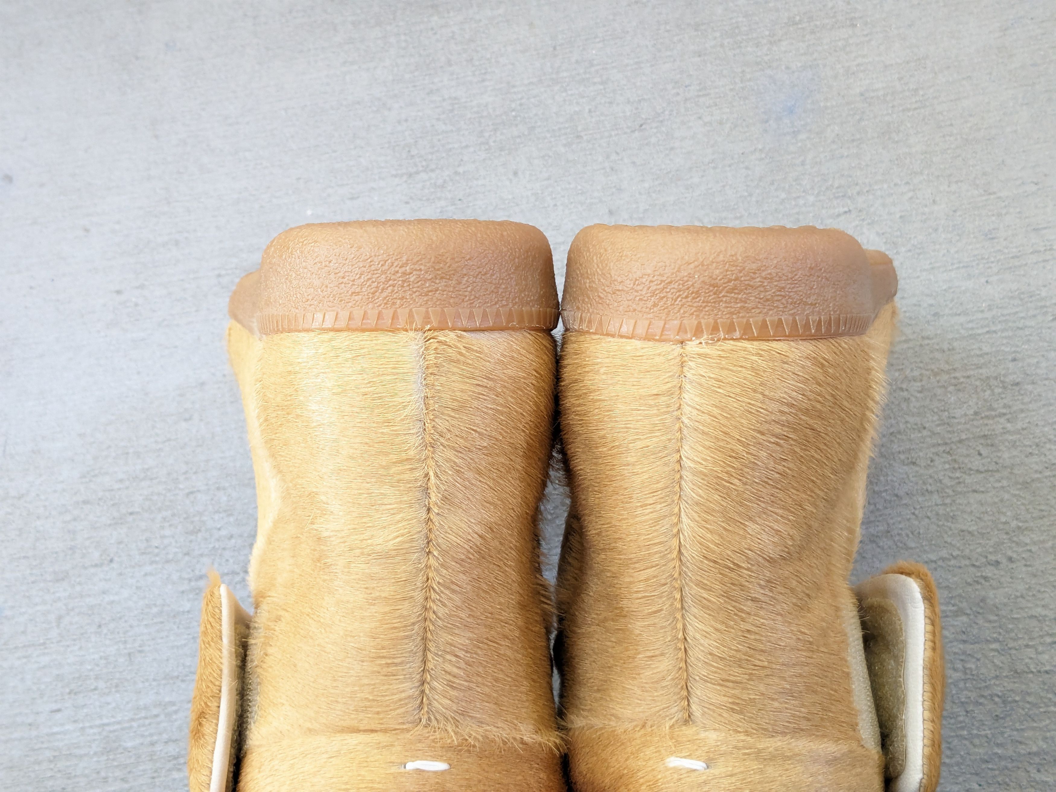 Maison Margiela Maison Margiela Future Pony Hair 9 42 Leather High Tops Tan Size US 9 / EU 42 - 11 Thumbnail