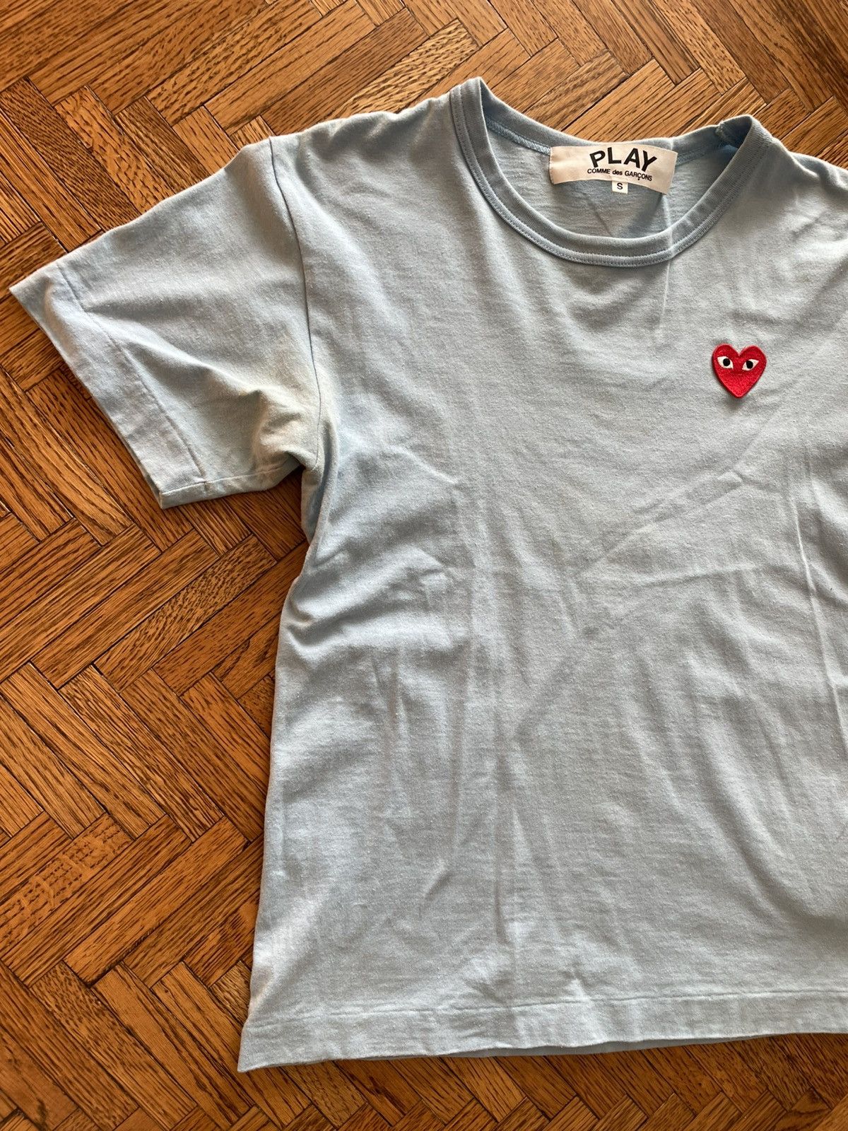 CDG by Comme des Garcons CDG Light Blue Tee Size US S / EU 44-46 / 1 - 2 Thumbnail
