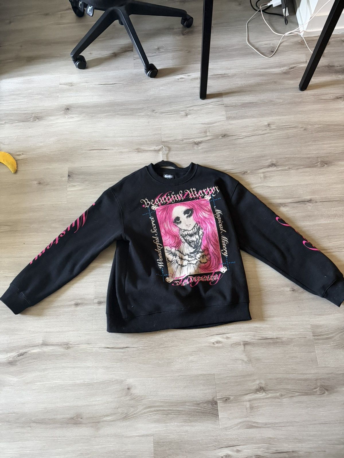 Drain Gang Bladee Beautiful Martyr Crewneck Size US XL / EU 56 / 4 - 3 Thumbnail