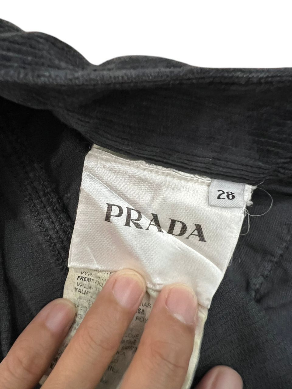 Designer × Prada Vintage Prada Tight Fit Stretchable Corduroy Pants Size US 28 / EU 44 - 13 Thumbnail