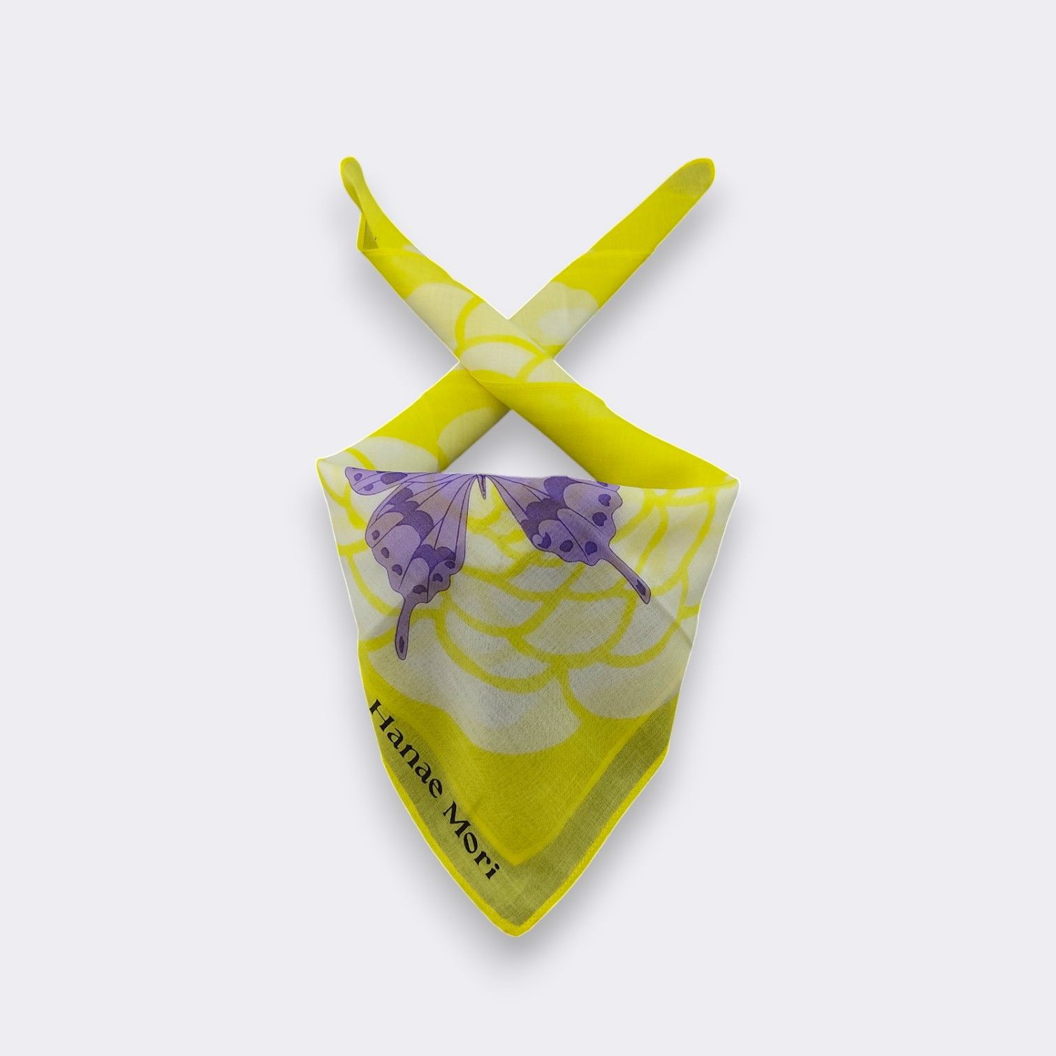 Hanae Mori Vintage Hanae Mori Handkerchief Neckerchief Bandana H447I Size ONE SIZE - 1 Thumbnail