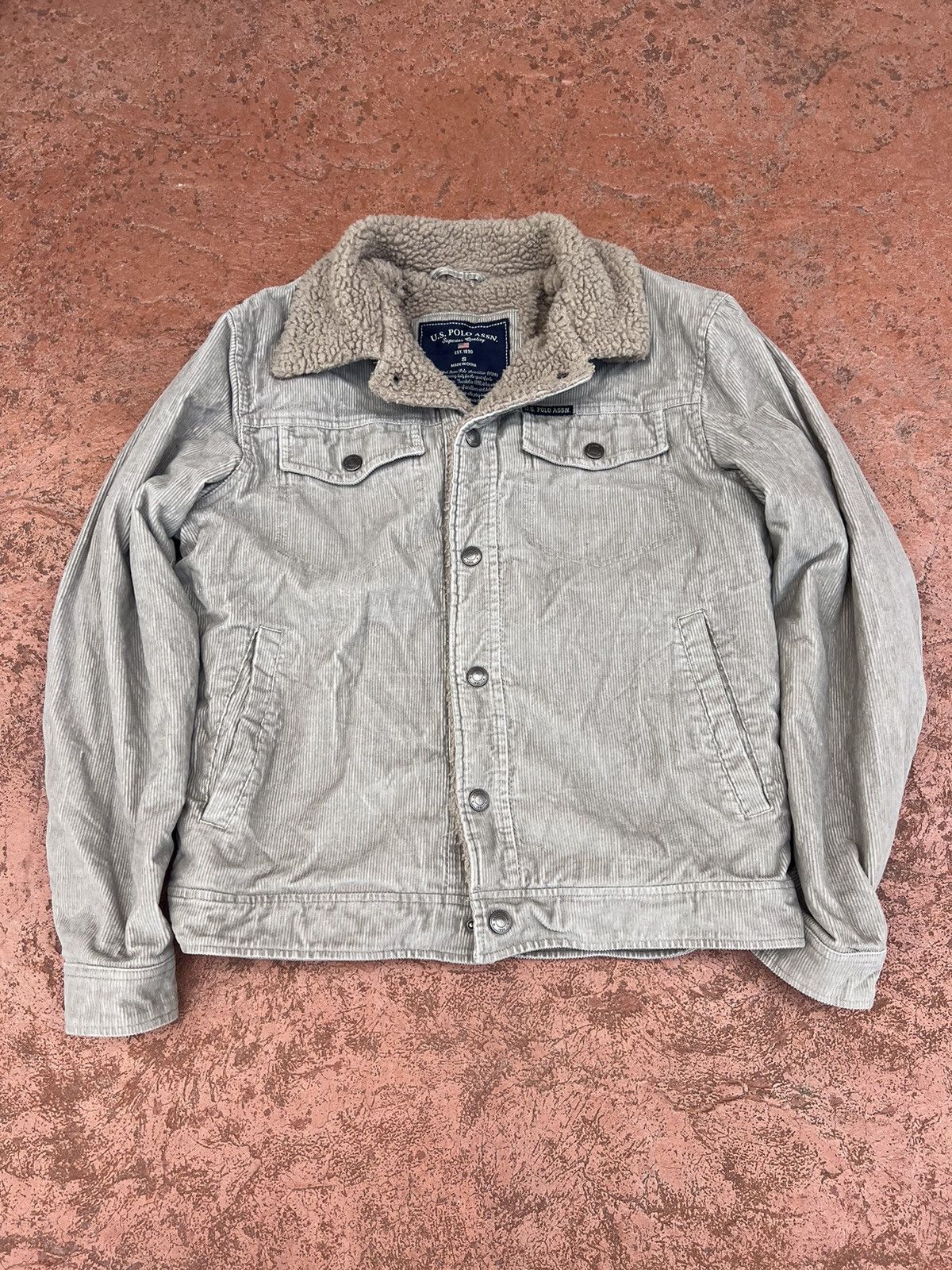 Us polo assn corduroy jacket sales