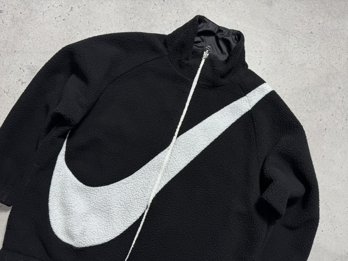 Nike Nike Big Swoosh Sherpa Jacket Reversible Nylon Size M Size US M / EU 48-50 / 2 - 9 Thumbnail