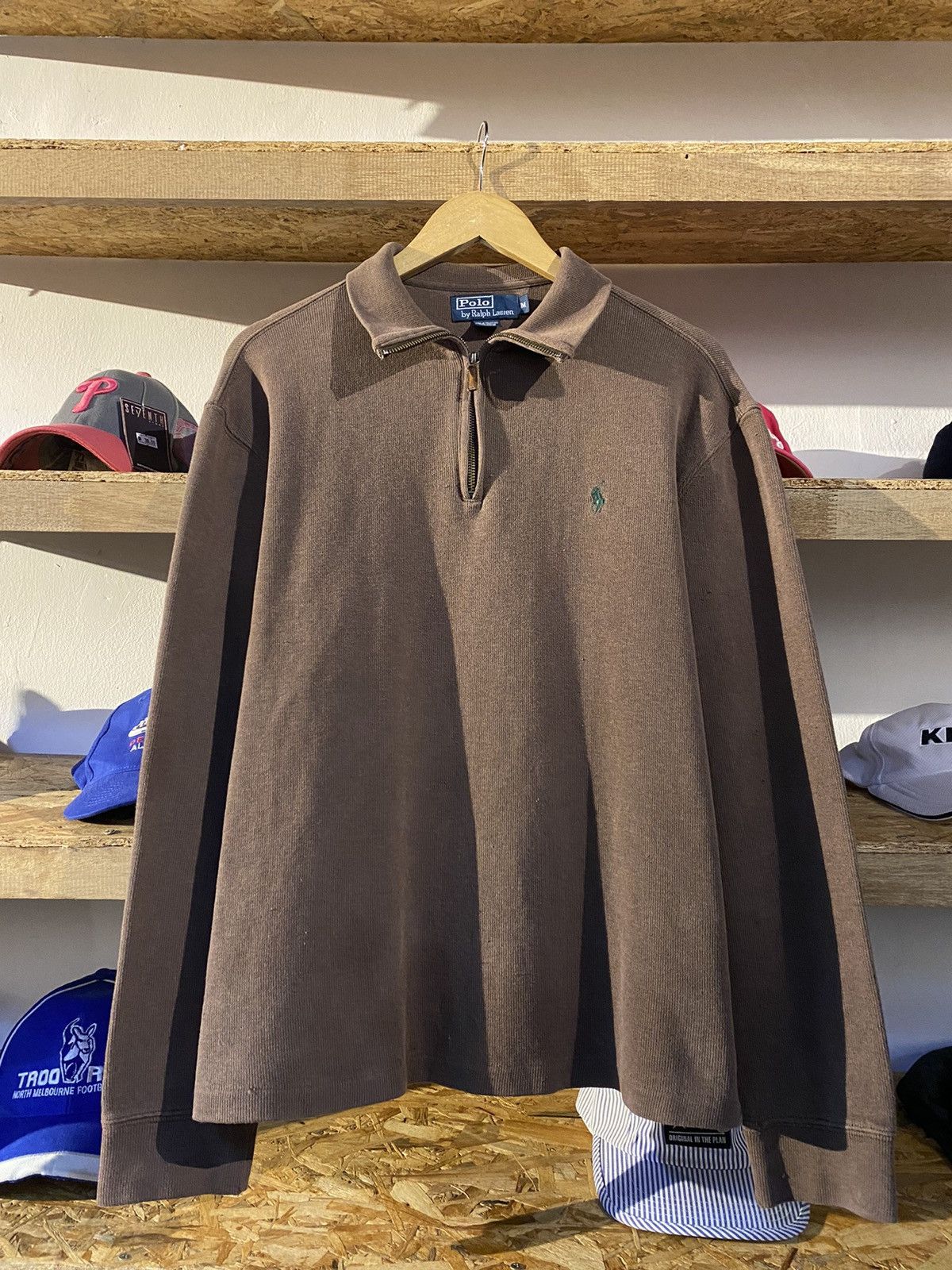 Halfzip Polo Ralph Lauren Knitwear Sweatshirt Vintage pony