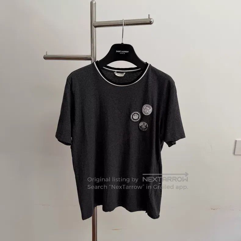 Saint Laurent Paris Saint Laurent Paris Embroidered Medal Commemorative Short Size US M / EU 48-50 / 2 - 1 Thumbnail
