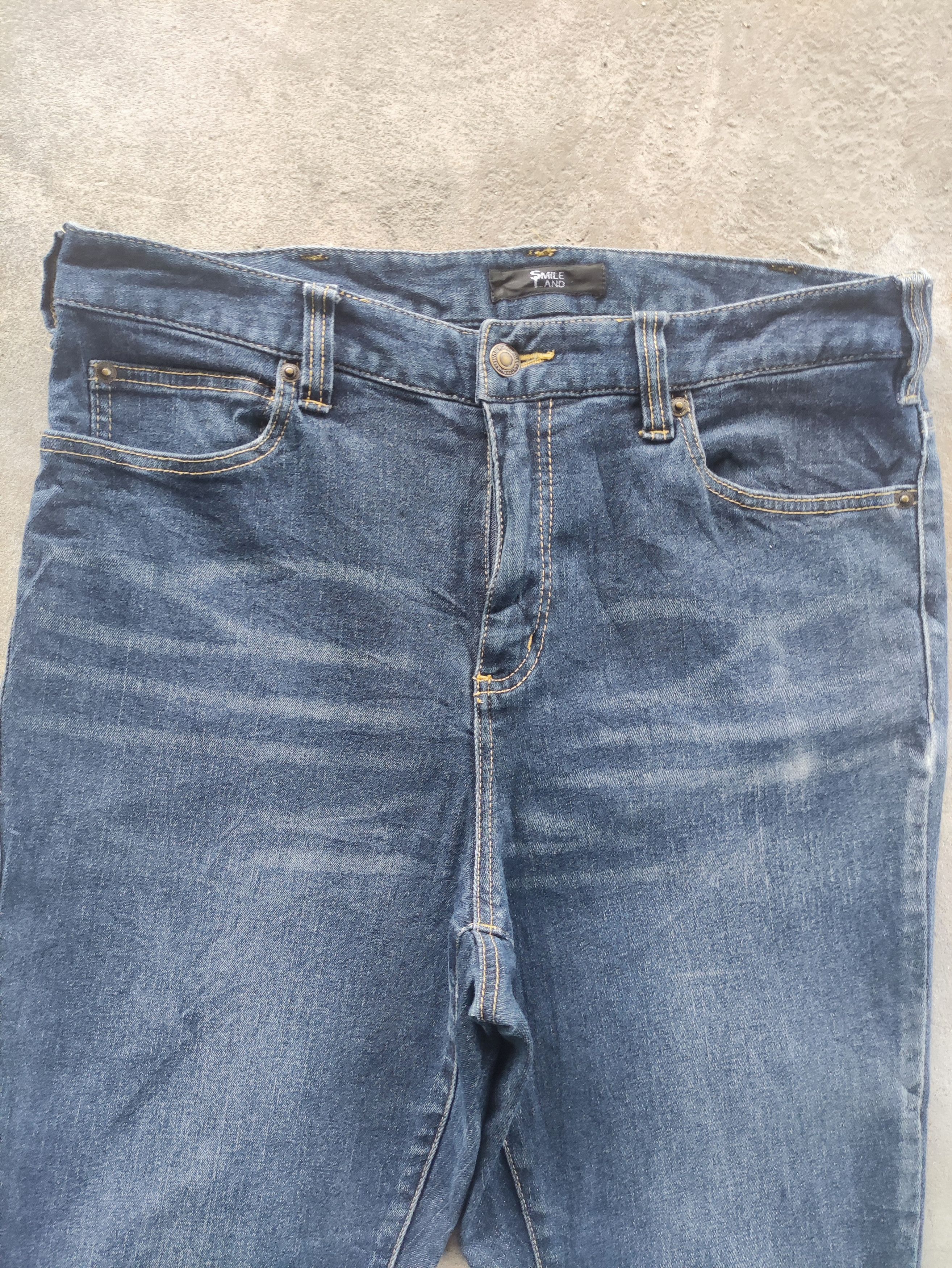 Japanese Brand Vintage Japanese Brand Flare Bootcut Faded Jeans Denim Pants Size US 33 - 3 Thumbnail