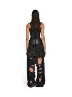 Balenciaga o1srvl11e0425 Dup / Tank Top Corset in Black Size S / US 4 / IT 40 - 5 Thumbnail
