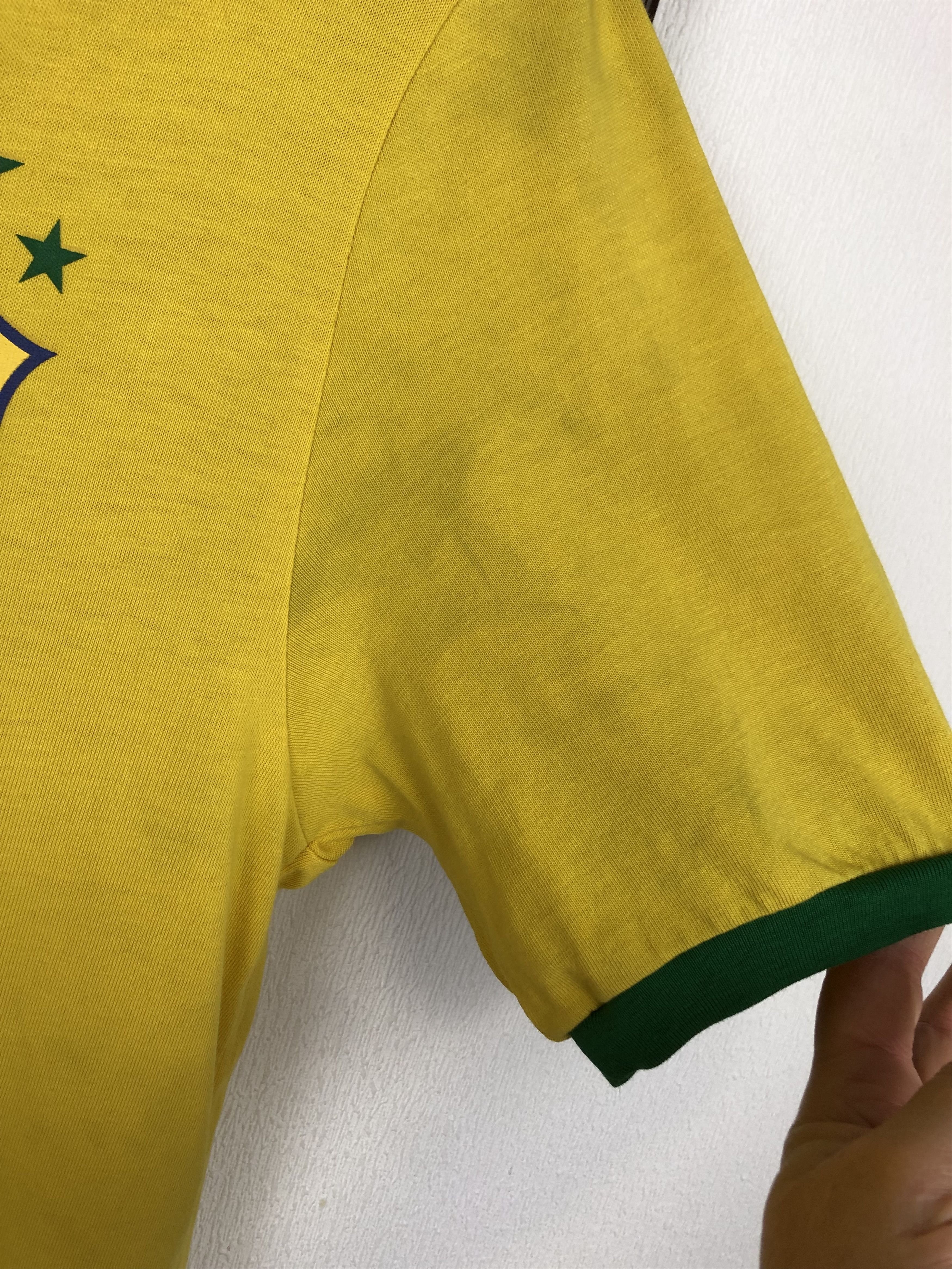 Nike Nike Brazil Football Shirt Soccer Train Jersey National Team Size US M / EU 48-50 / 2 - 4 Thumbnail