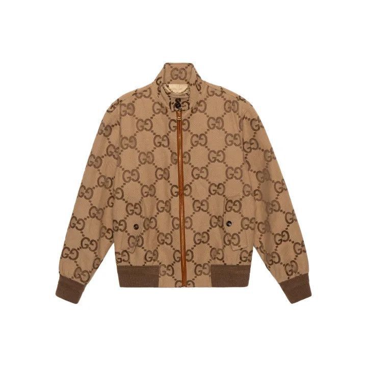 Gucci Gucci Aria Logo Print Long Sleeve Jacket-2507 Size US L / EU 52-54 / 3 - 7 Thumbnail