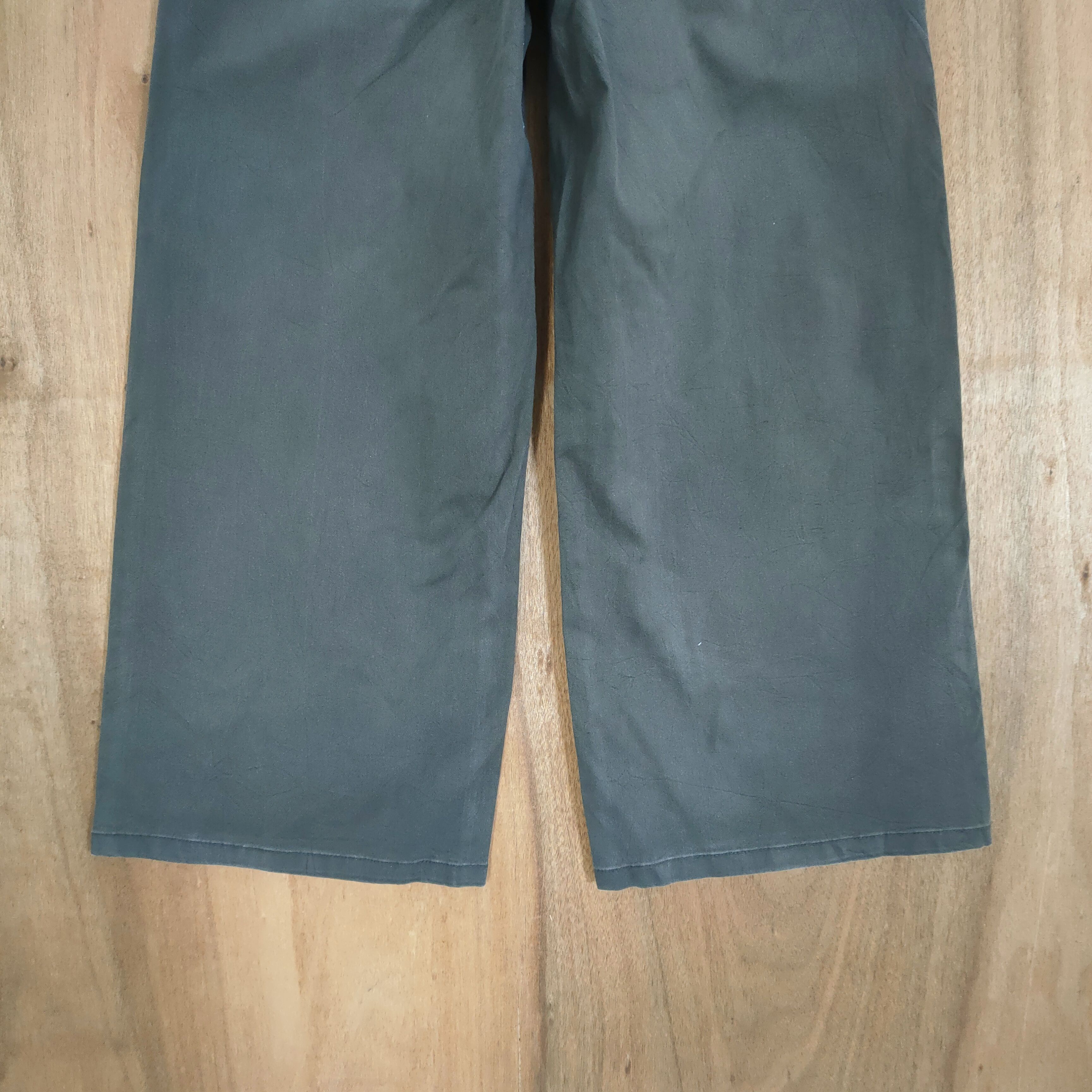 GU JAPAN GU GREEN BAGGY BUSH PANTS Size US 26 / EU 42 - 9 Thumbnail
