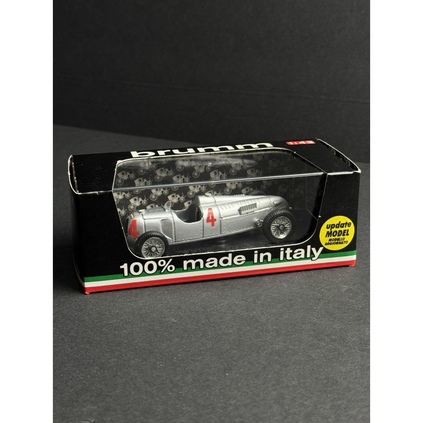 & Other Stories Auto Union Tipo C 1936 #4 Bernardt Rosemeyer - F1 Brumm 1/43 Size ONE SIZE - 1 Thumbnail