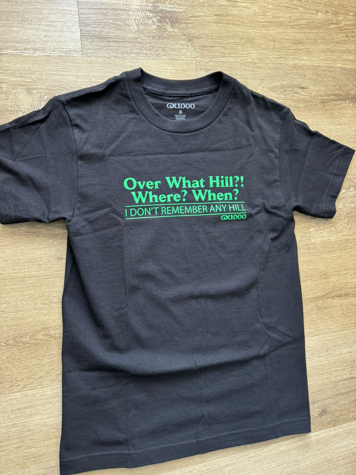 GX1000 GX1000 Over What Hill, Where?! Tee (Black/S) Size US S / EU 44-46 / 1 - 13 Thumbnail