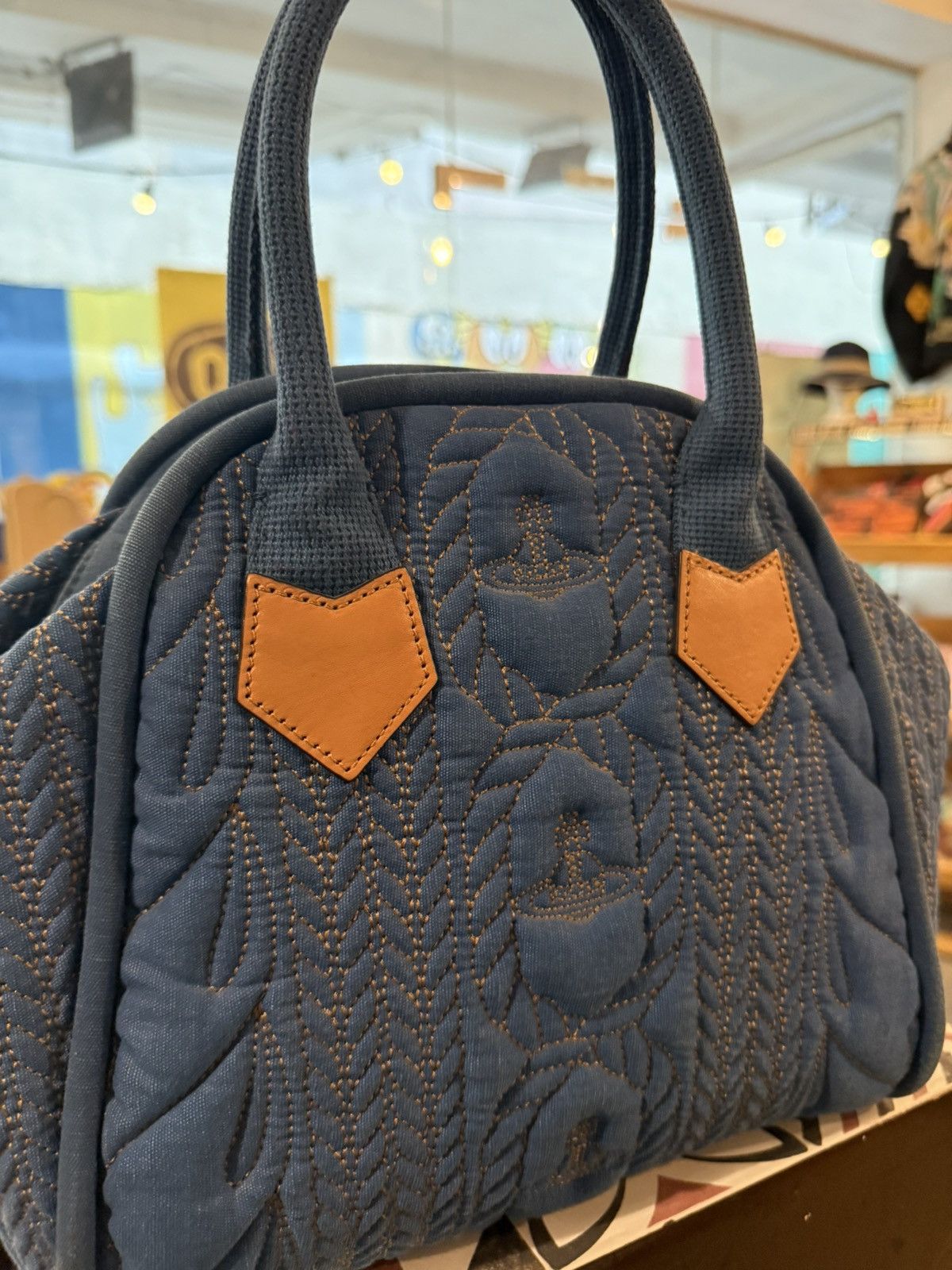 Vivienne Westwood Vivienne Westwood Quilted Bag Size ONE SIZE - 7 Thumbnail