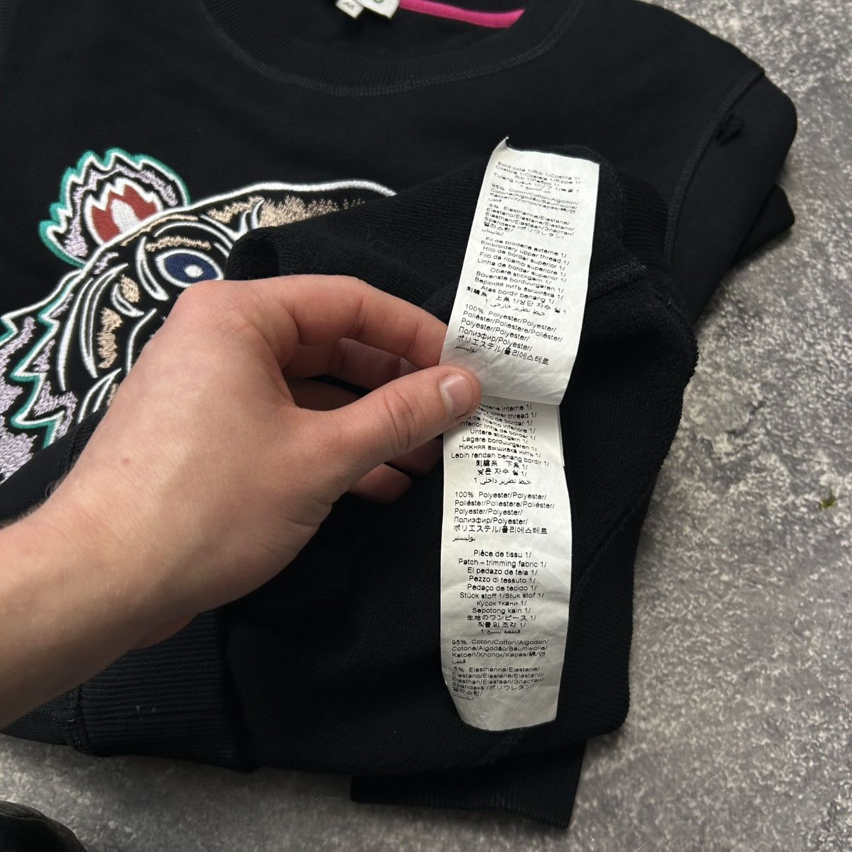 Kenzo Luxury Kenzo Paris big logo Streetwear Designer sweatshirt Size M / US 6-8 / IT 42-44 - 9 Thumbnail