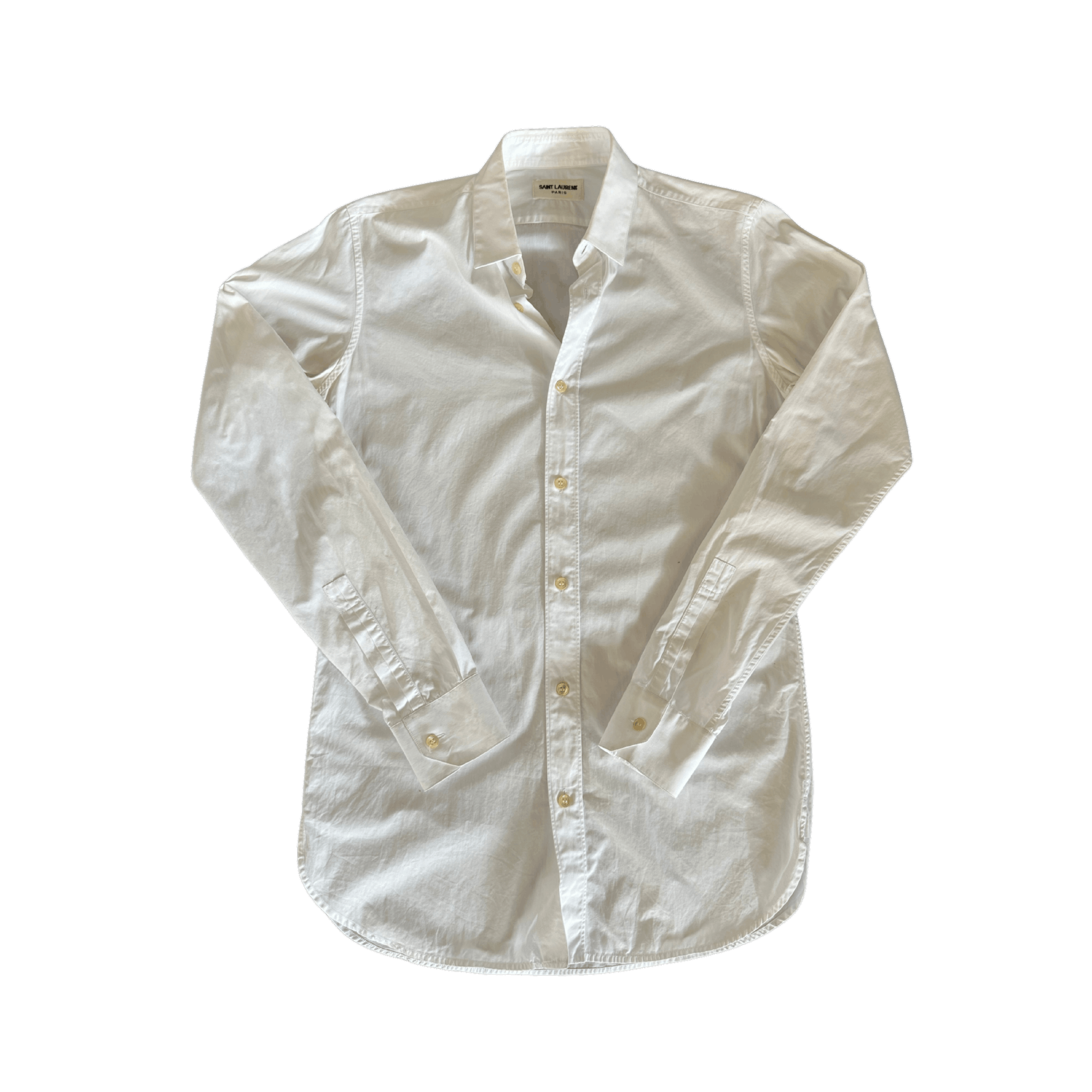 Saint Laurent Paris Saint Laurent Paris Mens Hedi Slimane Long Sleeve Size US S / EU 44-46 / 1 - 1 Thumbnail