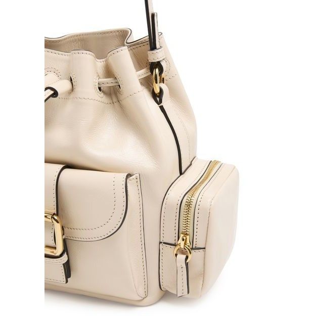 Chloe Chloe Camera Sweet Beige Leather Shoulder Bag New & Authenti Size ONE SIZE - 6 Thumbnail