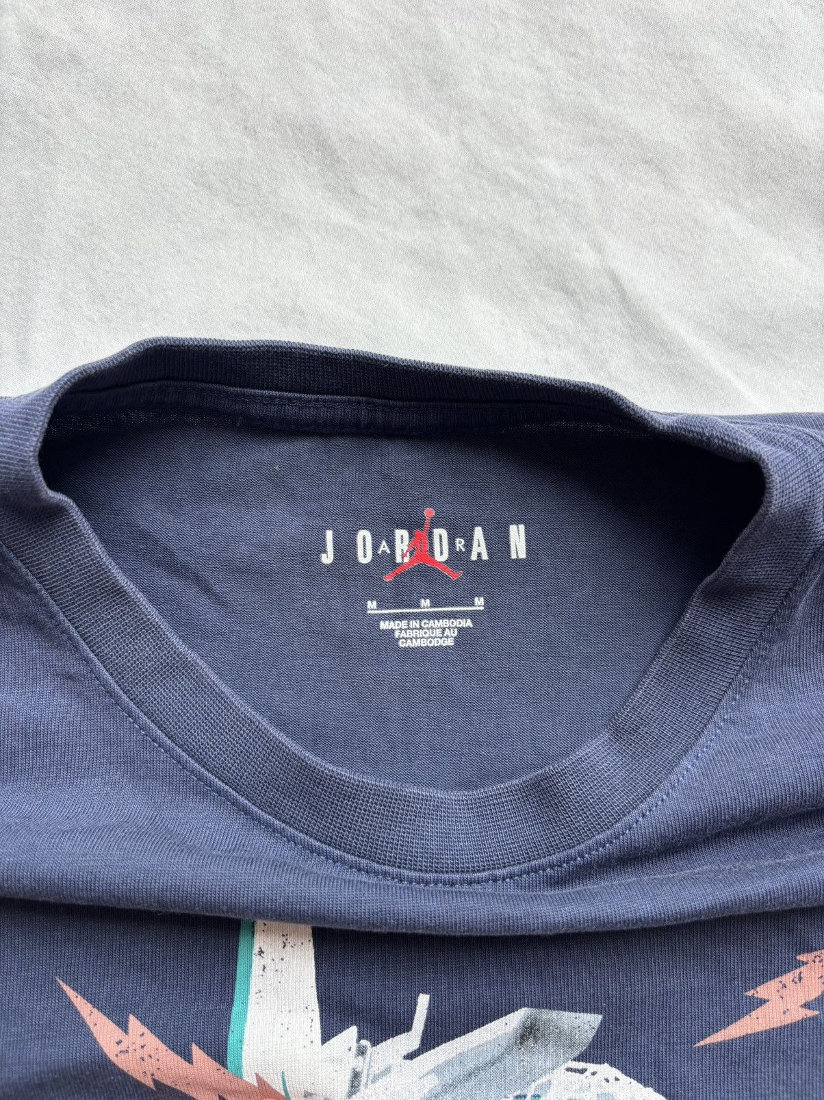 Jordan Brand Jordan Jumpman “Frequency” Graphic T-Shirt Size US M / EU 48-50 / 2 - 2 Thumbnail