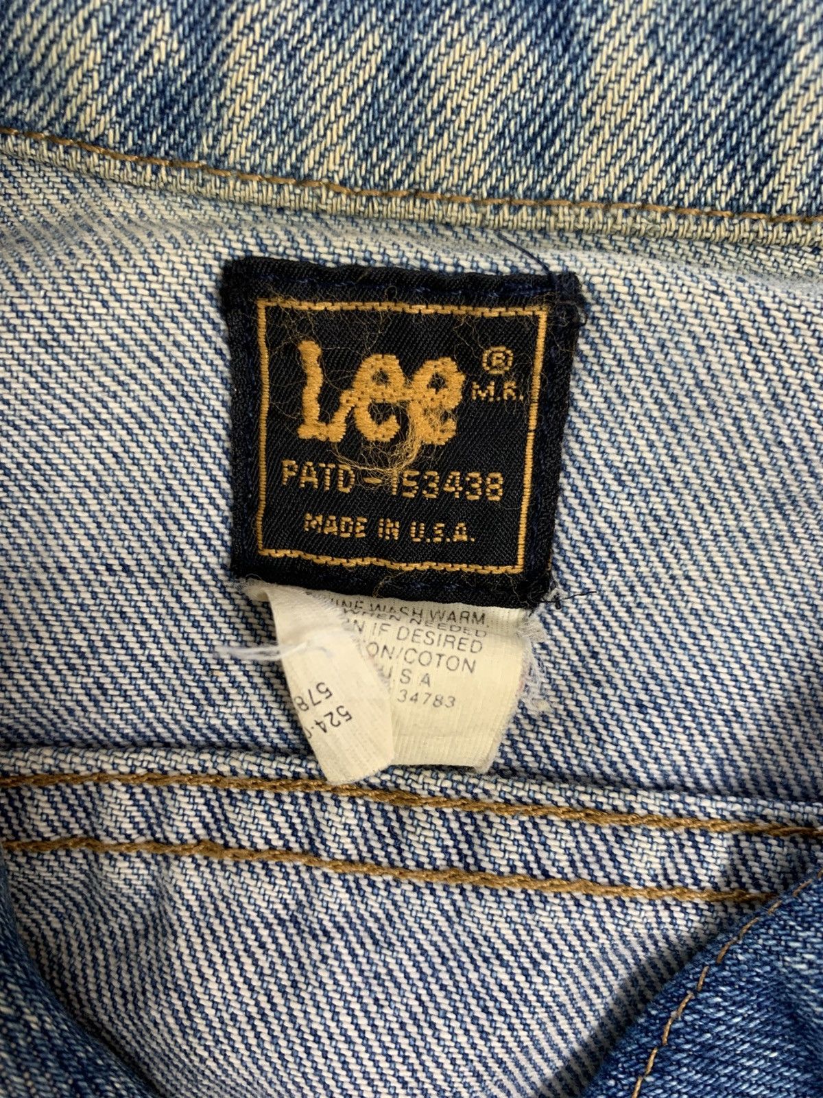 Lee Vintage 80s lee trucker jackets Size US S / EU 44-46 / 1 - 7 Thumbnail
