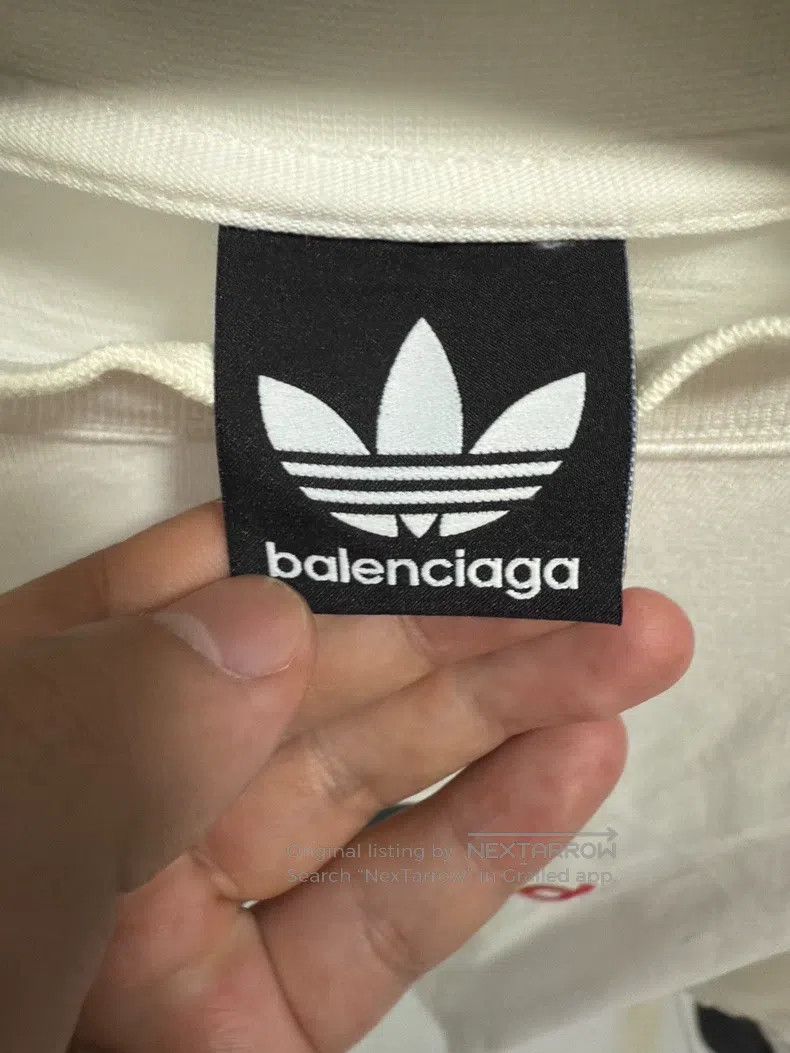 Balenciaga Balenciaga Adidas Collab Short Sleeve T-Shirt Size US S / EU 44-46 / 1 - 3 Thumbnail