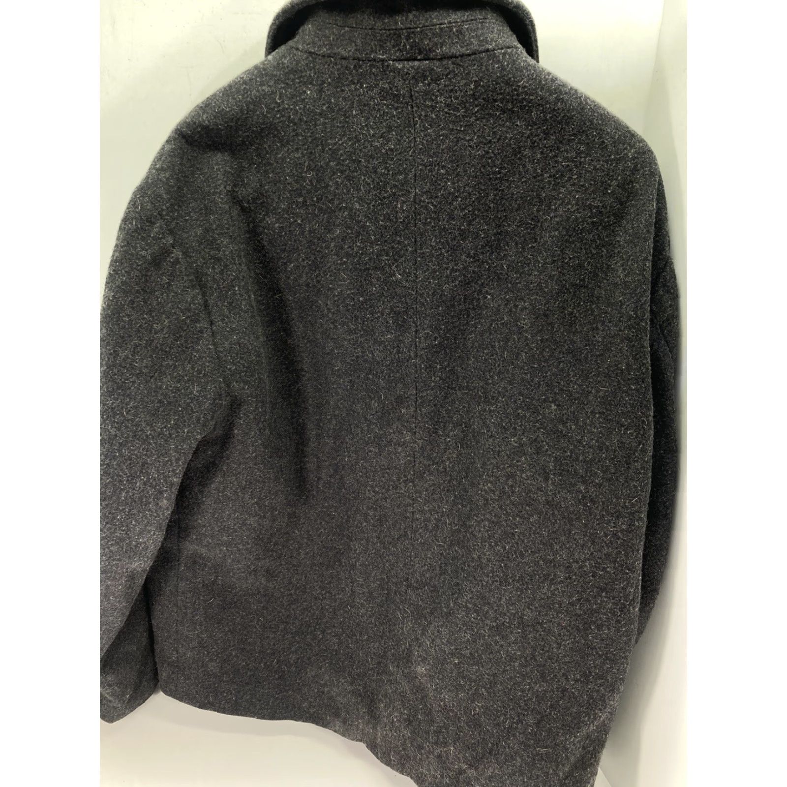 Gap VINTAGE Gap Coat Jacket Men L Wool Blend Full Zip Gray Quilted Lined VTG Y2K Mens Size US L / EU 52-54 / 3 - 7 Thumbnail
