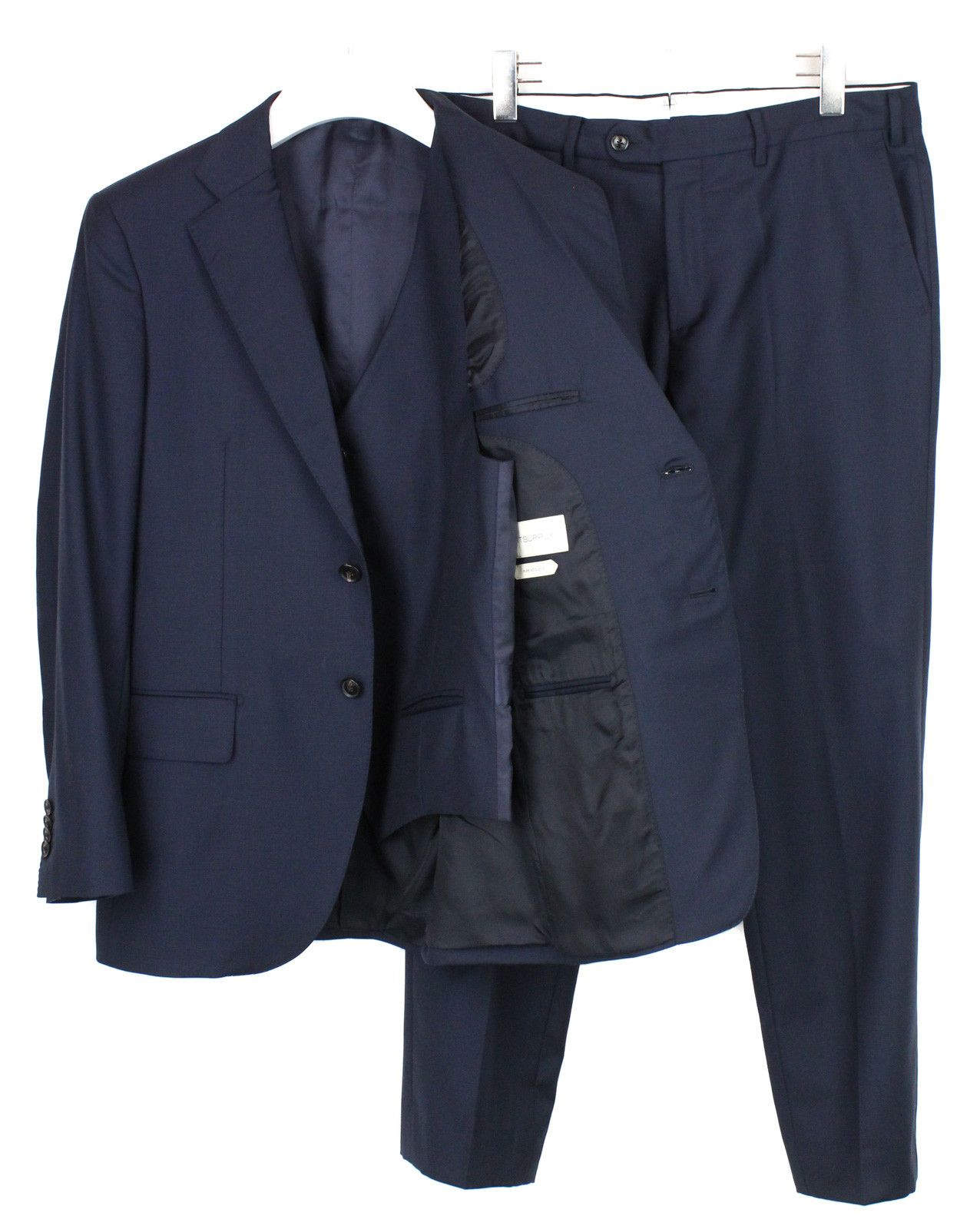 Suitsupply SUITSUPPLY Lazio Single Breasted Ferrara Suit Men's (EU) 48 Size 38R - 1 Thumbnail