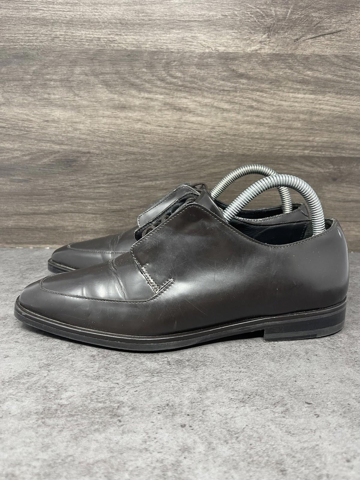 Cos COS Shoes Womens Size 8 (38) Derby Brown Leather Lace Up Size US 8 / IT 38 - 1 Thumbnail