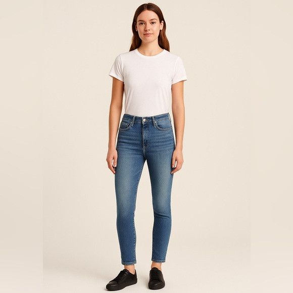 7 For All Mankind 7 For All Mankind b(air) Authentic Skinny Jeans Aubrey Sz 27 Size 27" / US 4 / IT 40 - 1 Thumbnail