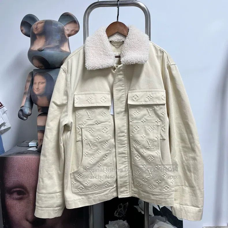 Louis Vuitton Louis Vuitton Fur collar logging jacket Size US L / EU 52-54 / 3 - 1 Thumbnail