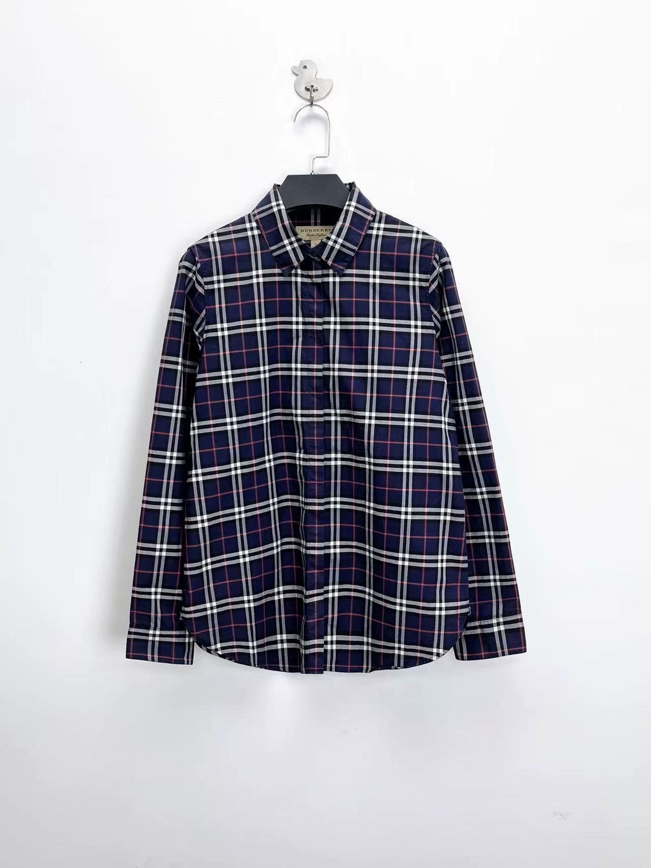 Burberry Burberry Blue Check Shirt Jacket XS Size US XS / EU 42 / 0 - 1 Thumbnail