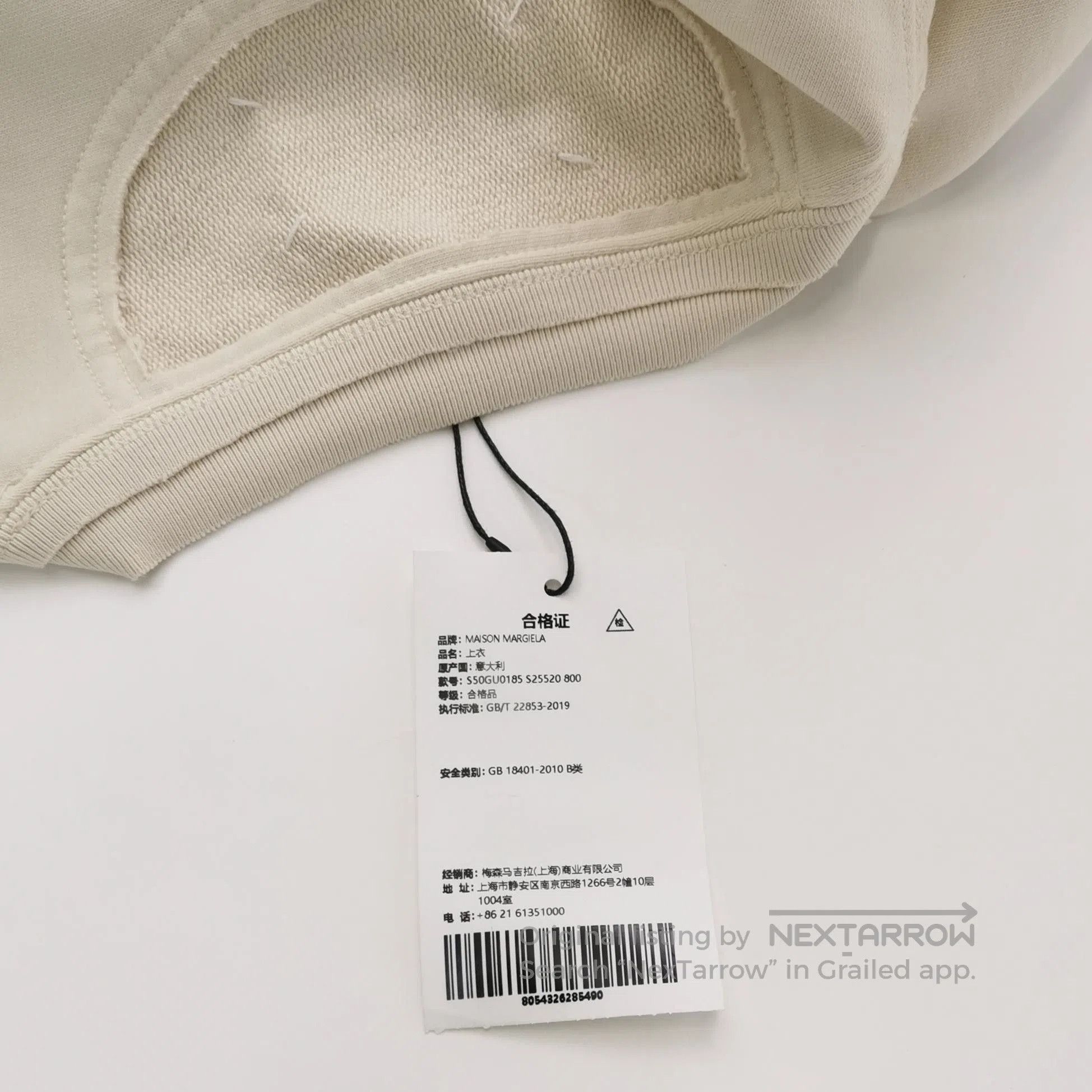 Maison Margiela Maison Margiela Cotton Crewneck Long-Sleeve Sweatshirt L. Size US L / EU 52-54 / 3 - 2 Thumbnail