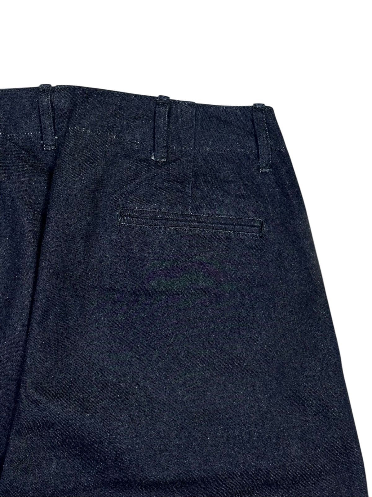 URBAN RESEARCH DOORS URBAN RESEARCH DOORS DARK INDIGO DYED RAW DENIM TROUSERS Size US 30 / EU 46 - 7 Thumbnail