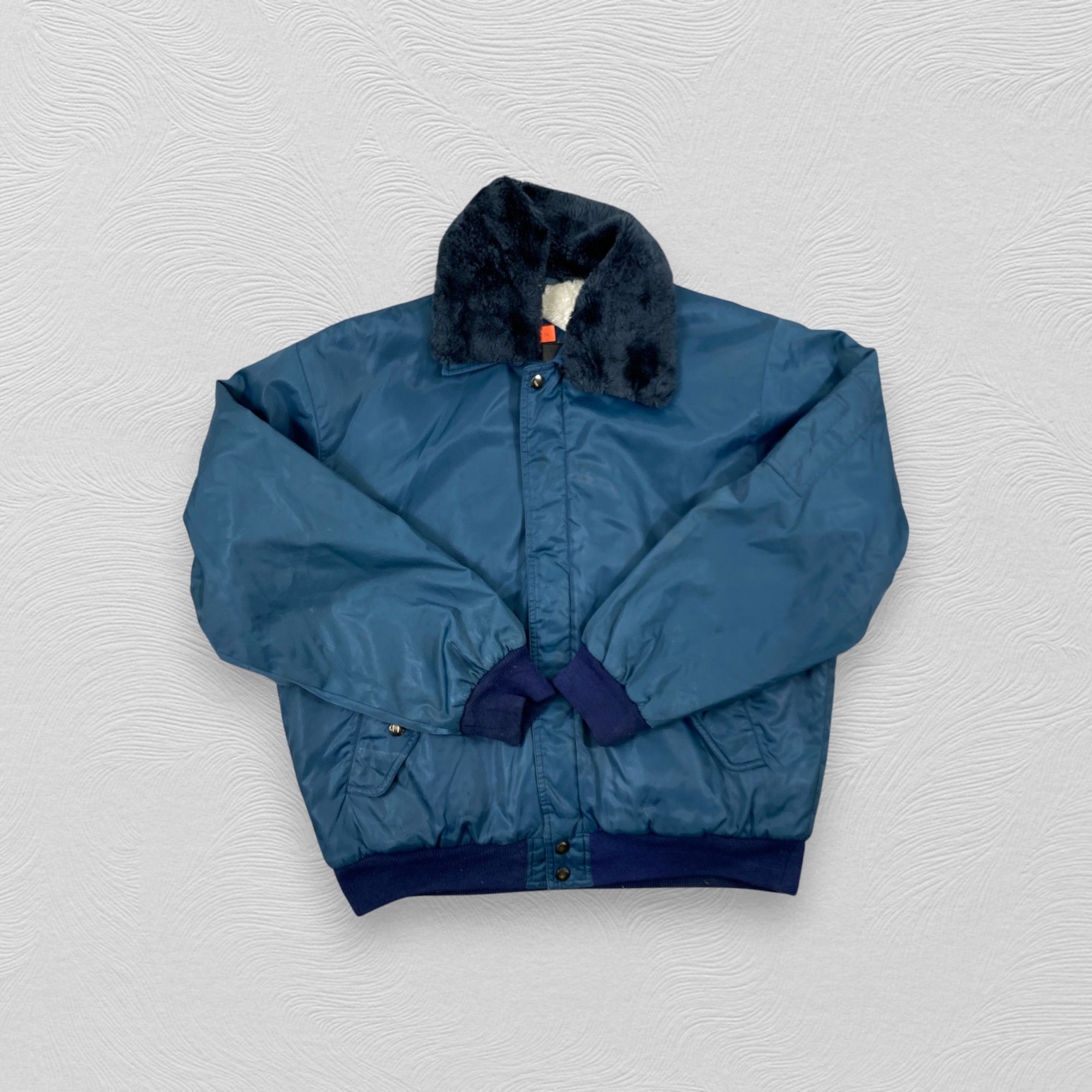 Japanese Brand Vintage Flight Bomber Faux Fur Jacket -J154 Size US M / EU 48-50 / 2 - 4 Thumbnail