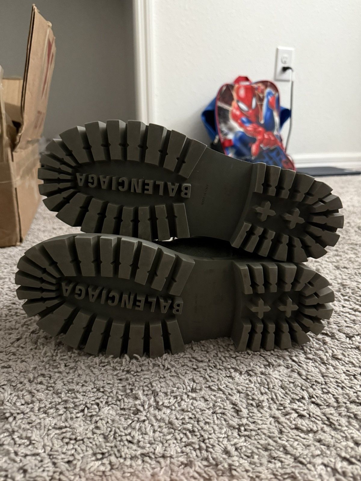 Balenciaga Balenciaga Khaki Strike Boots Size US 8 / EU 41 - 3 Thumbnail