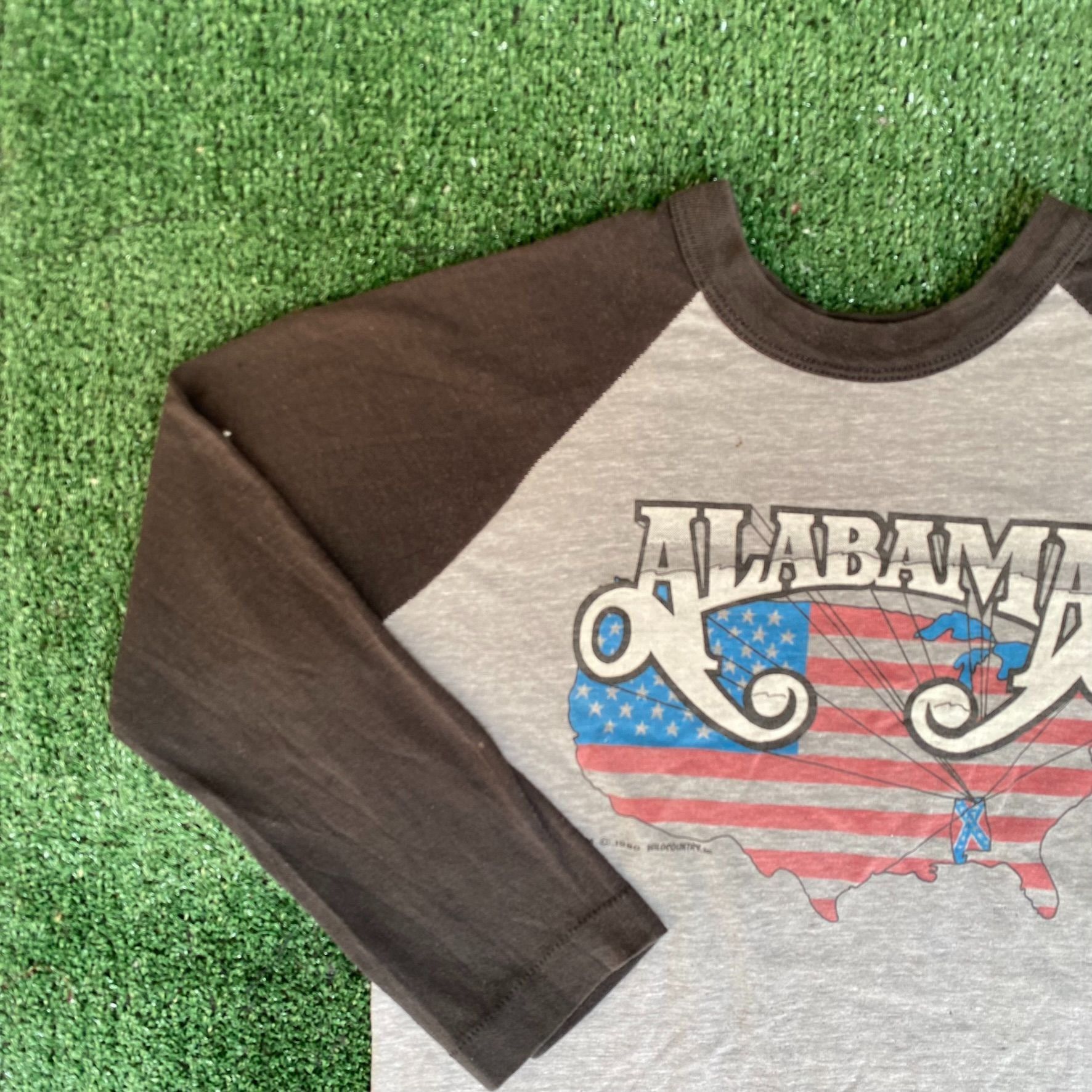 Band Tees Vintage 80s Alabama Band Shirt Mountain Music Tour Rock Tee Size US S / EU 44-46 / 1 - 2 Thumbnail