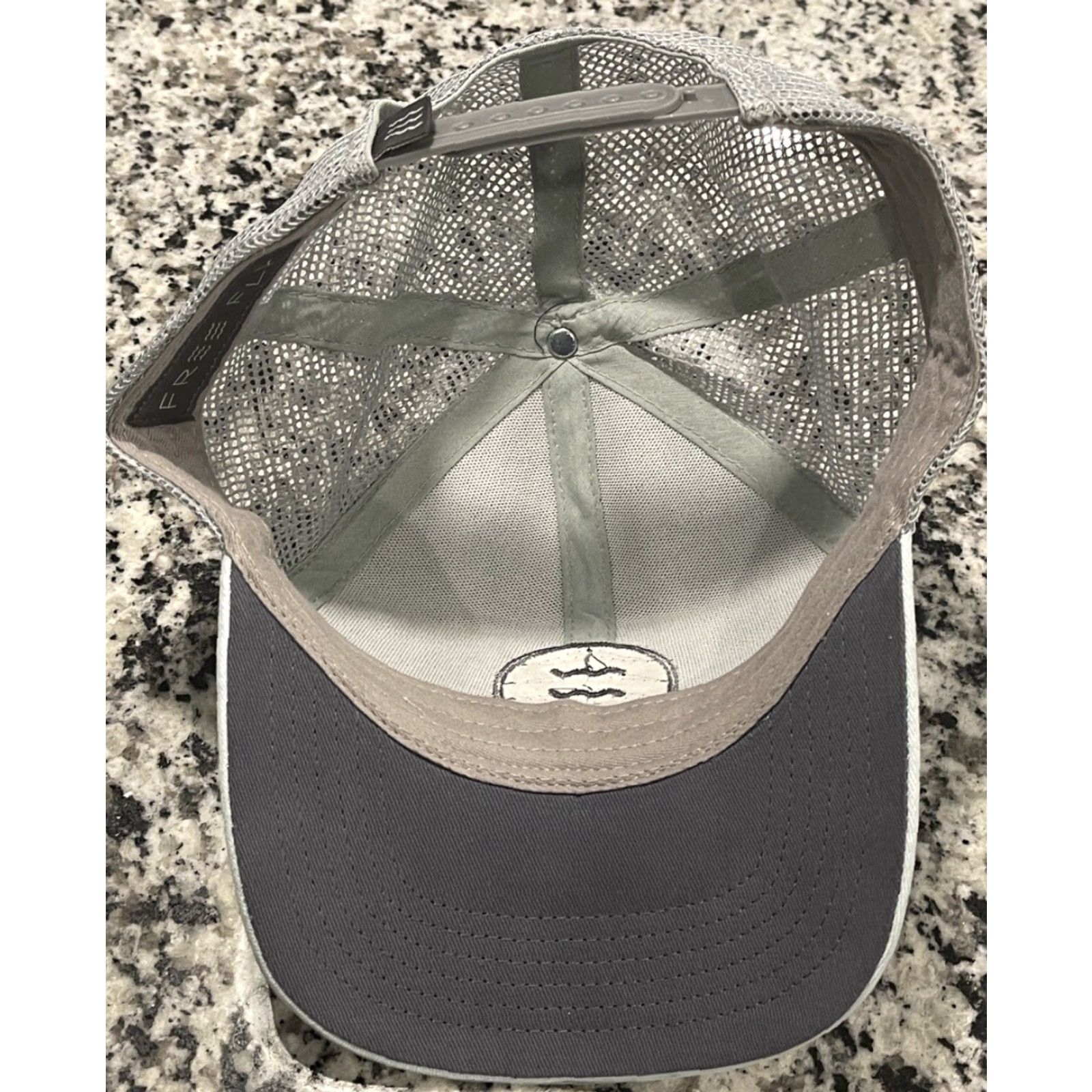 Vintage Free Fly Icon Trucker Hat SnapBack Sea Mist Mens One Size Adjustable Polyester Cotton Hat Size ONE SIZE - 5 Thumbnail