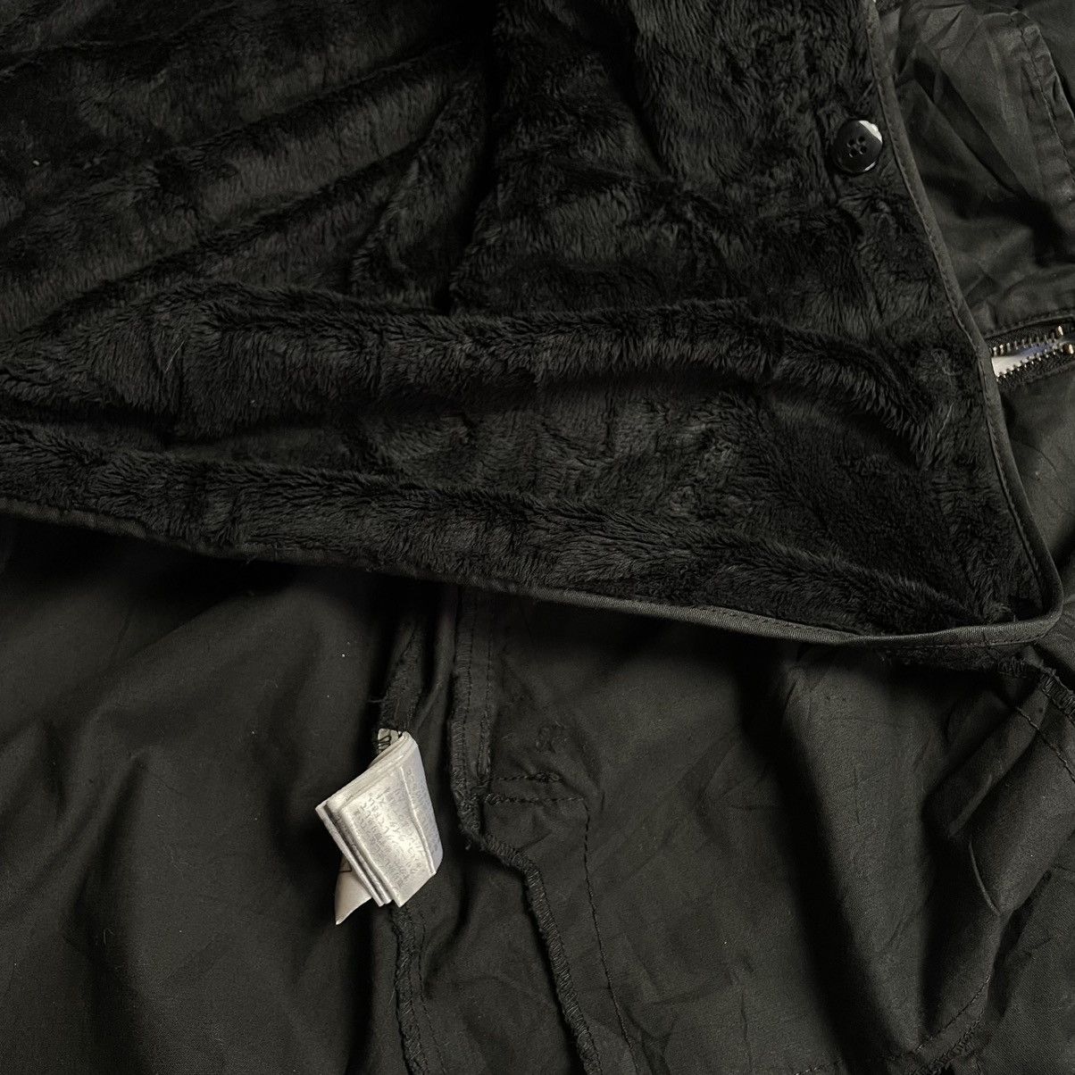 If Six Was Nine 🇯🇵 IN THE ATTIC PUNK GOTHIC FUR HOODIE DUFFLE PARKA JACKET Size US M / EU 48-50 / 2 - 15 Thumbnail