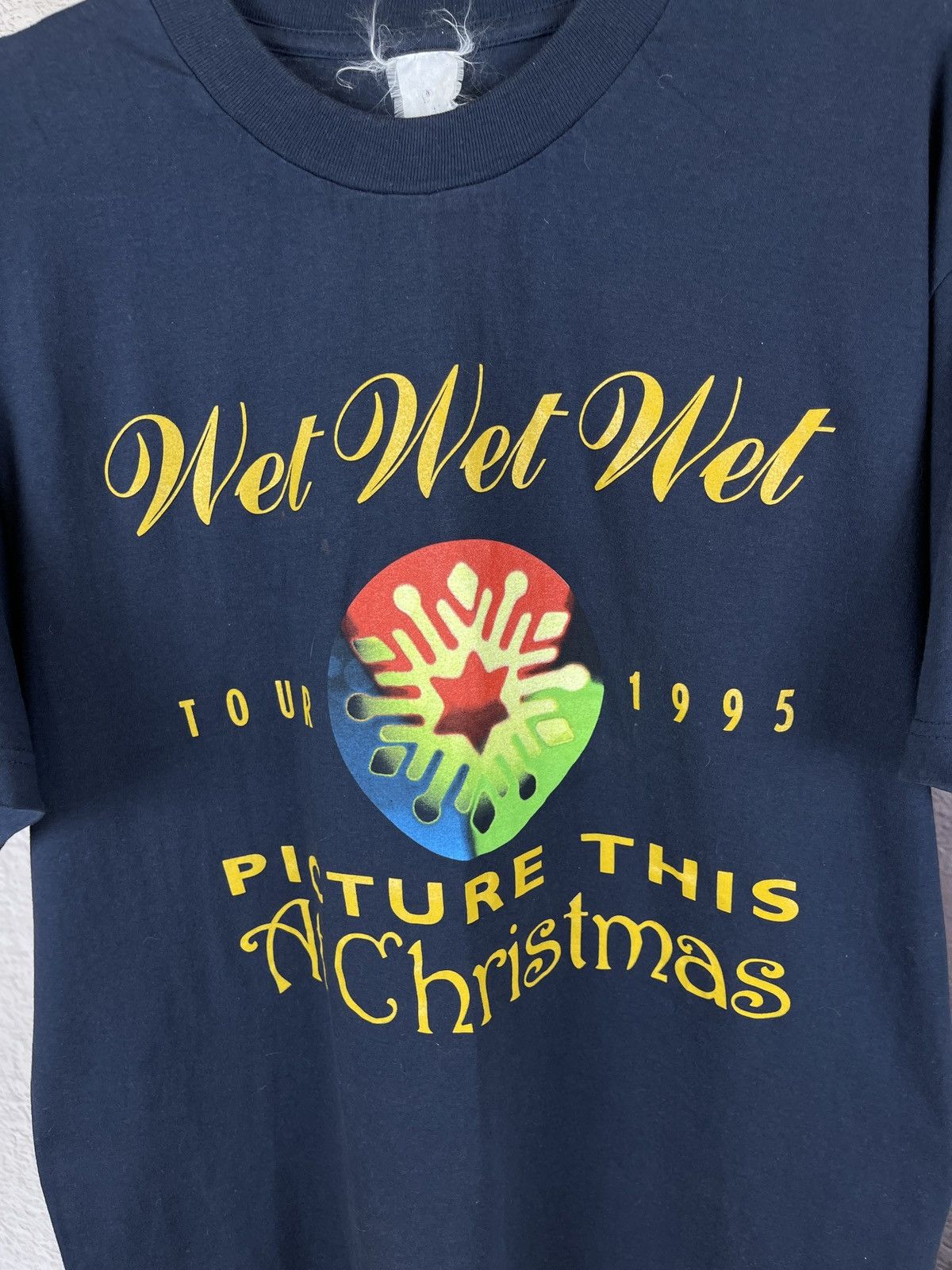 Band Tees Wet Wet Wet Picture This at Christmas 1995 tour band tee Size US L / EU 52-54 / 3 - 5 Thumbnail