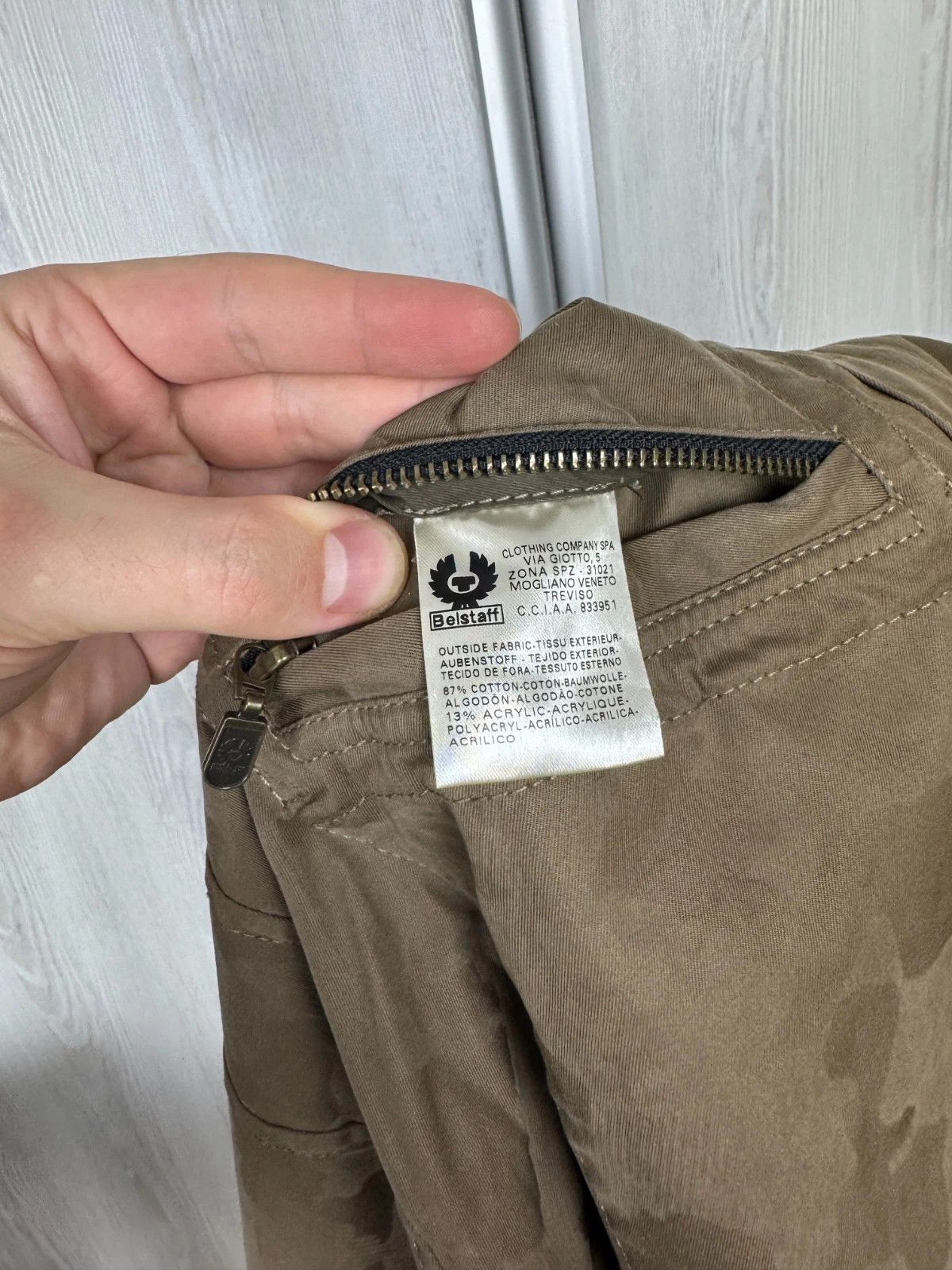 Belstaff Belstaff New Maple khaki green luxury jacket moto jacket Size US M / EU 48-50 / 2 - 23 Thumbnail