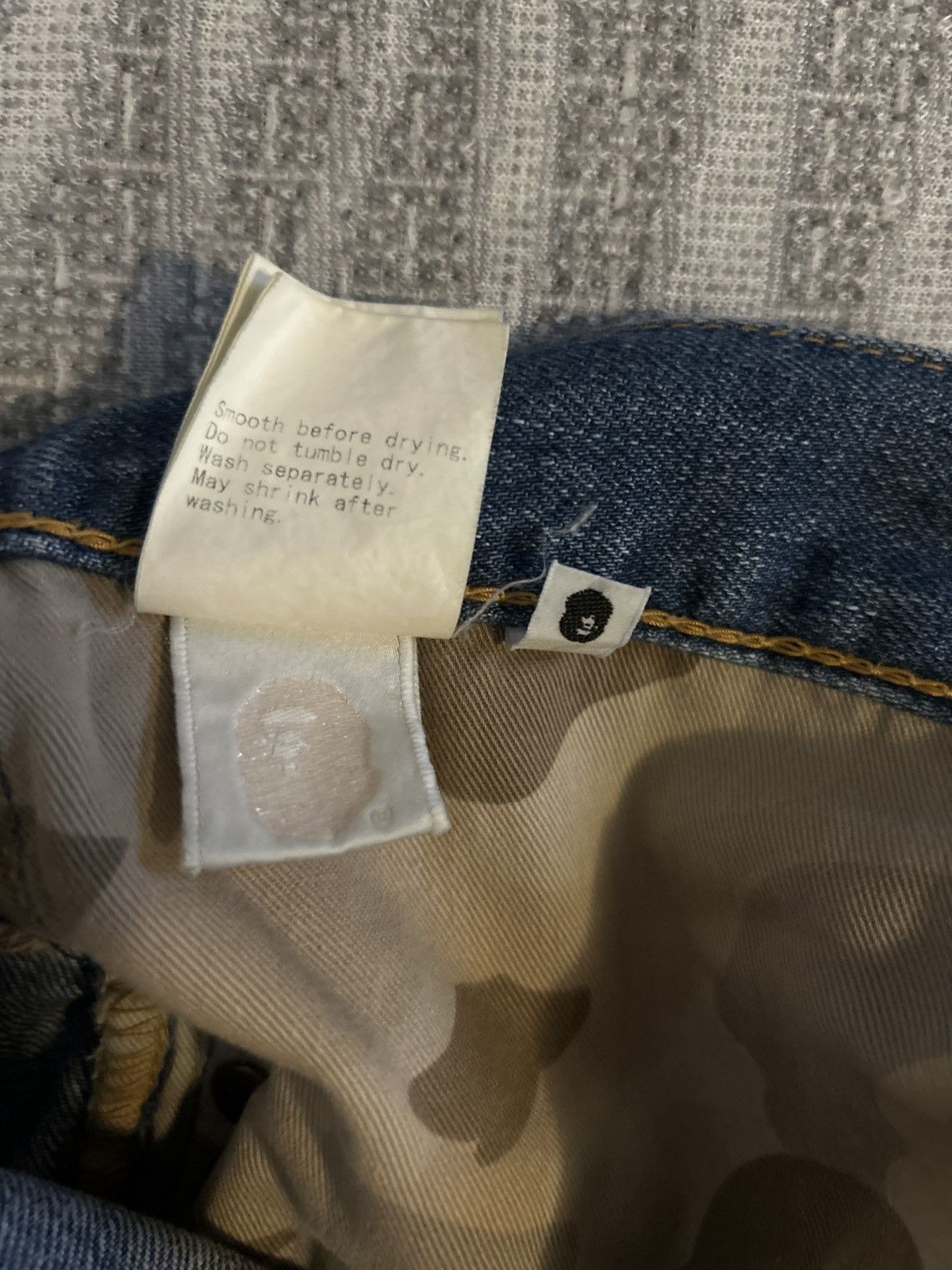 Bape 2000s Nigo Era Jeans Size US 32 / EU 48 - 5 Thumbnail