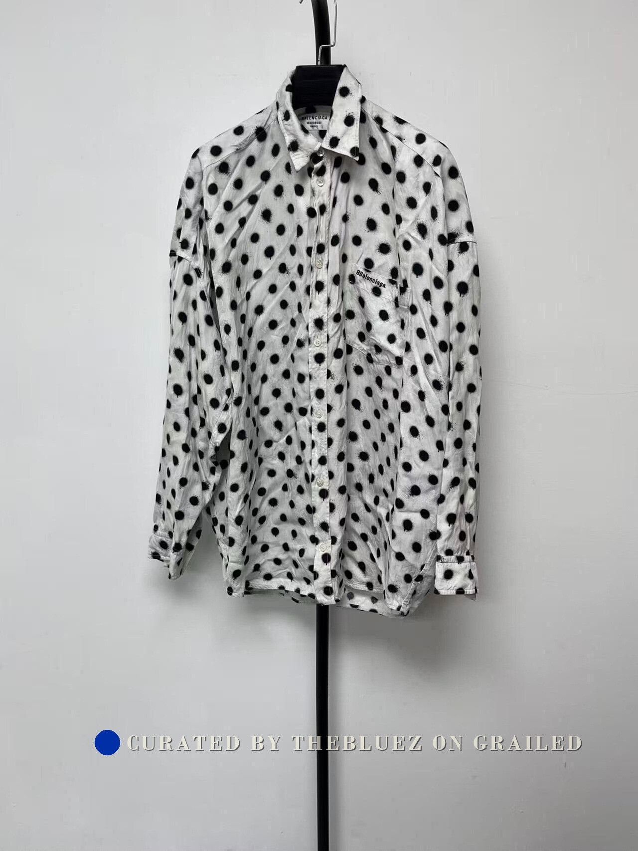 Balenciaga Balenciaga Women's Floral Long-Sleeve Shirt Size XS / US 0-2 / IT 36-38 - 1 Thumbnail