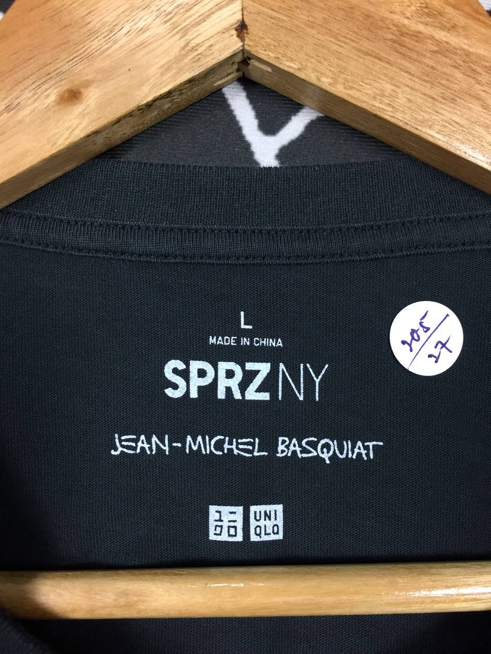 Jean-Michel Basquiat × Uniqlo × Vintage Jean Michel Basquiat Uniqlo Sugar Ray Robinson Pop Art Tee Size US L / EU 52-54 / 3 - 6 Thumbnail