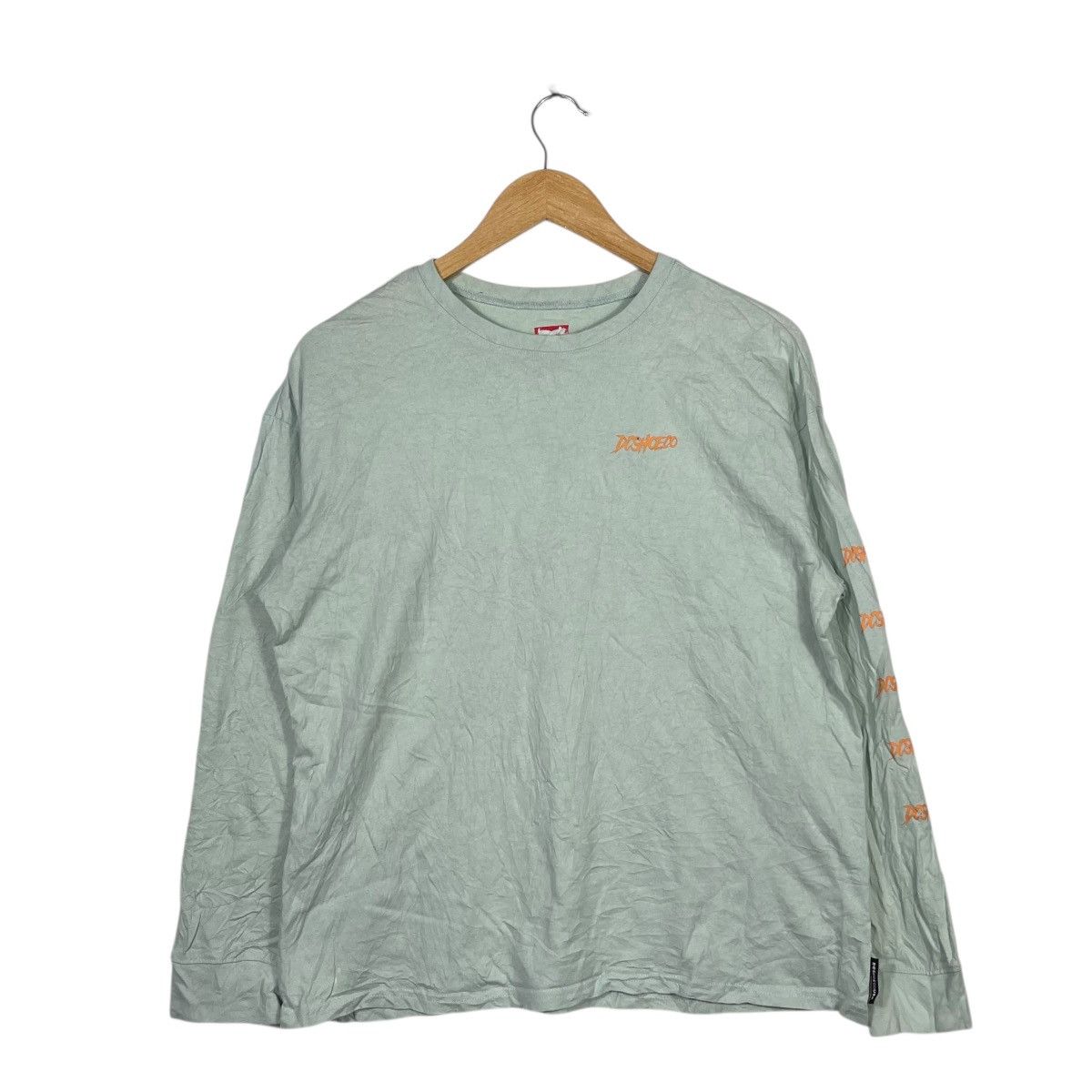 DC DC Shoes USA Skate Skeleton Graphic Long Sleeve T-Shirt Mint Size US M / EU 48-50 / 2 - 2 Thumbnail