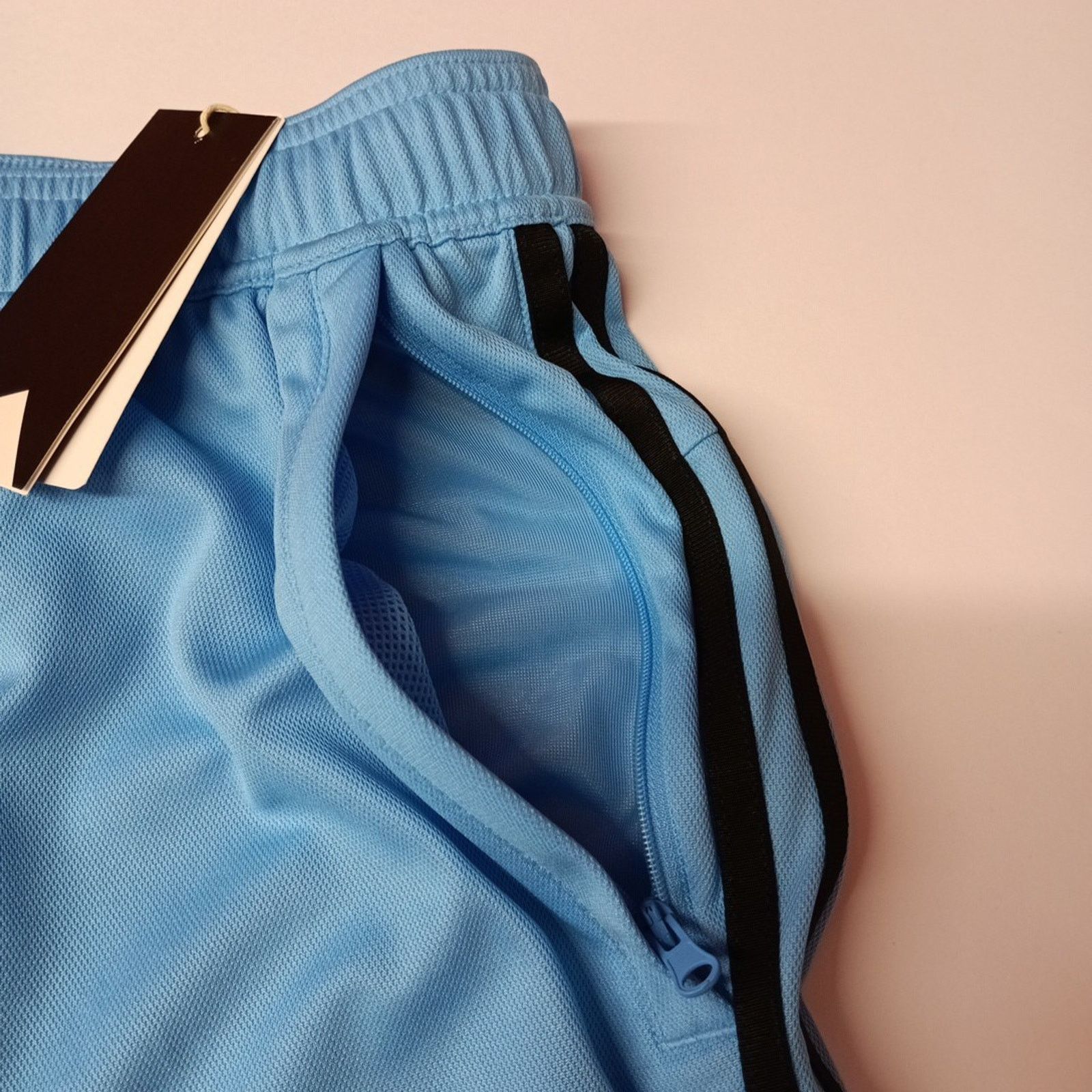 Adidas Adidas TR-ES PIQUE 3-Stripes Shorts Men's Size L Blue Black Size US 32 / EU 48 - 2 Thumbnail