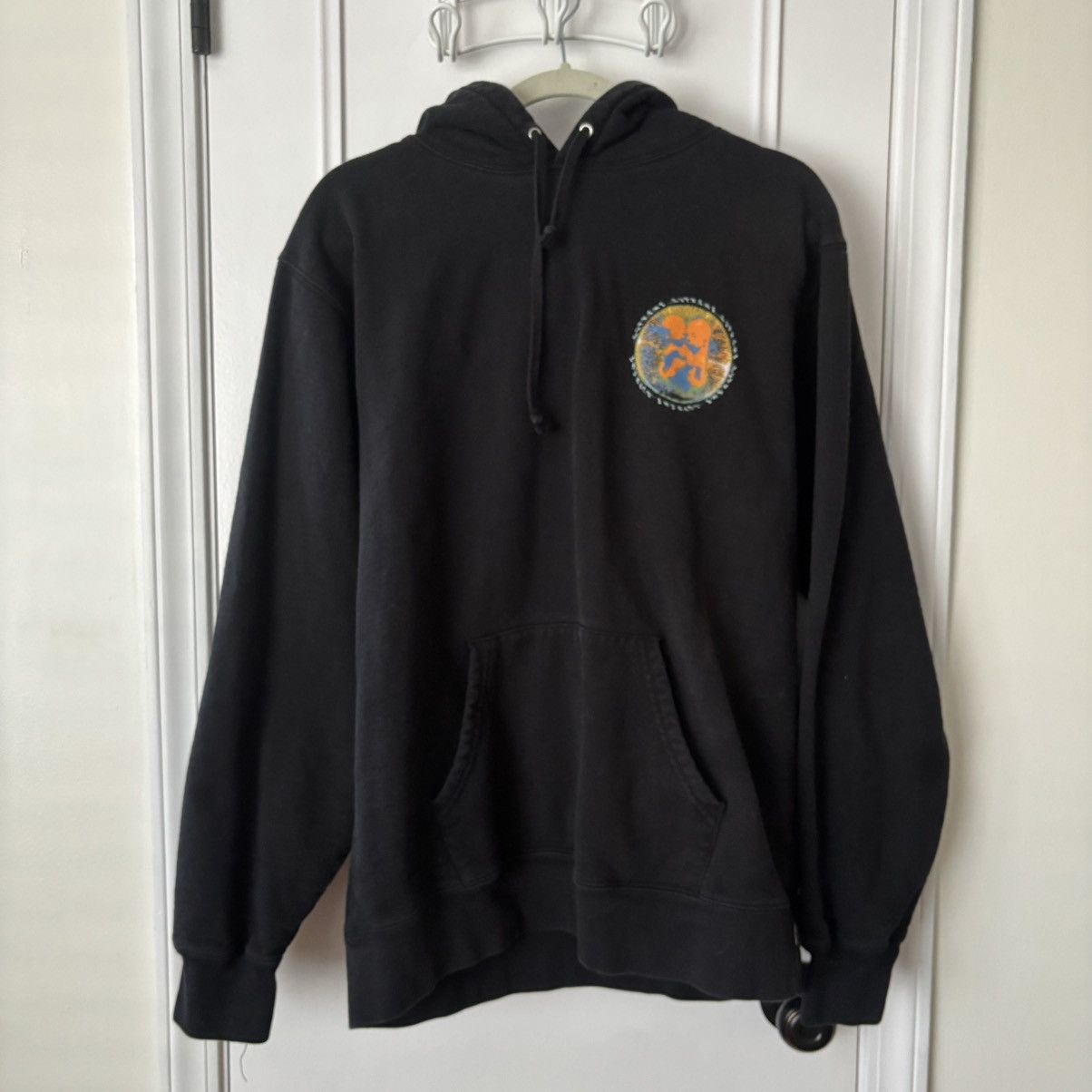 Supreme Size XL-Supreme Embryo Hooded Sweatshirt Black Gently Worn Size US L / EU 52-54 / 3 - 1 Thumbnail